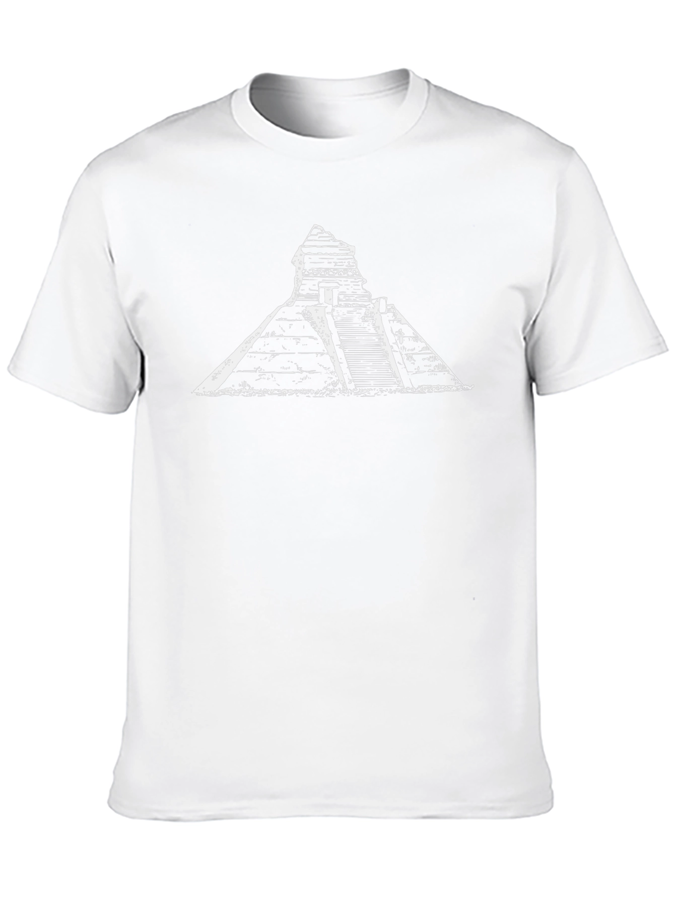Mayan Pyramid T-Shirt - Black Graphic Tee