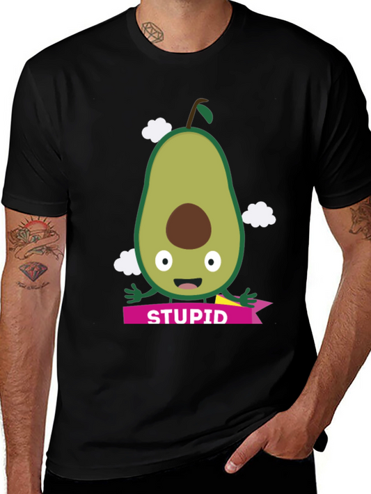 Funny Avocado T-Shirt - Stupid Graphic Tee