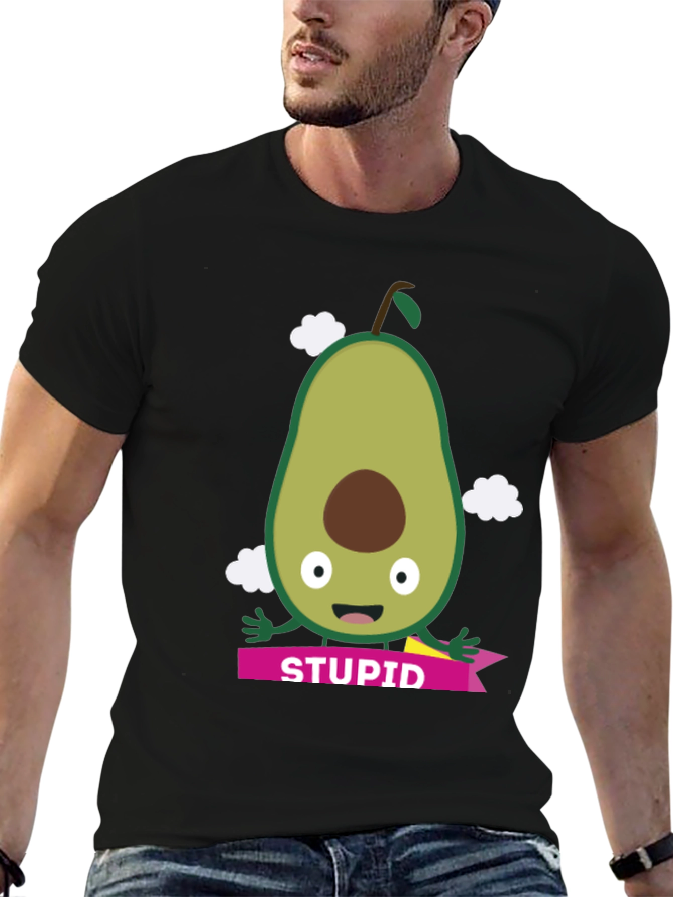 Funny Avocado T-Shirt - Stupid Graphic Tee