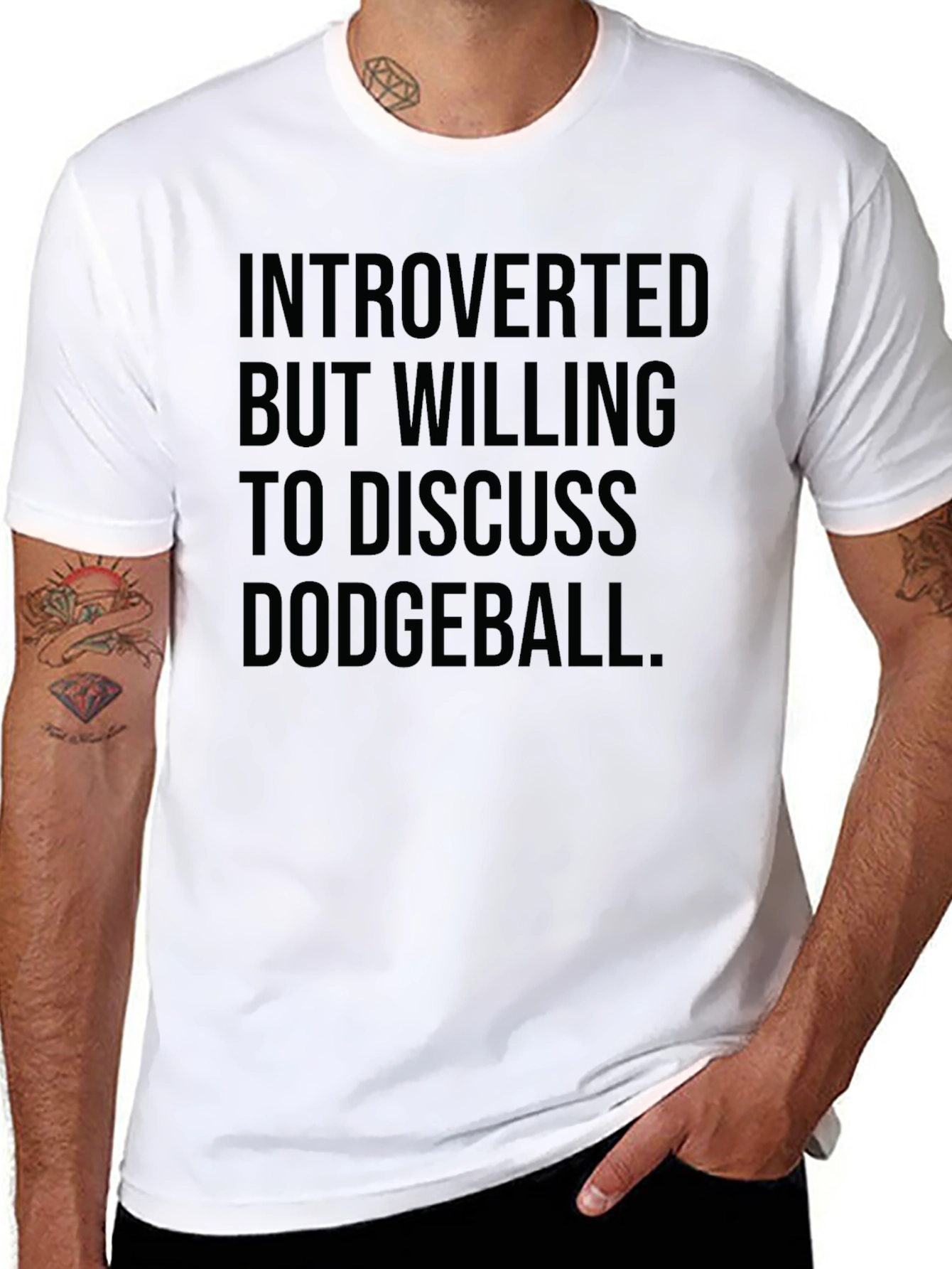 Introverted Dodgeball T-Shirt