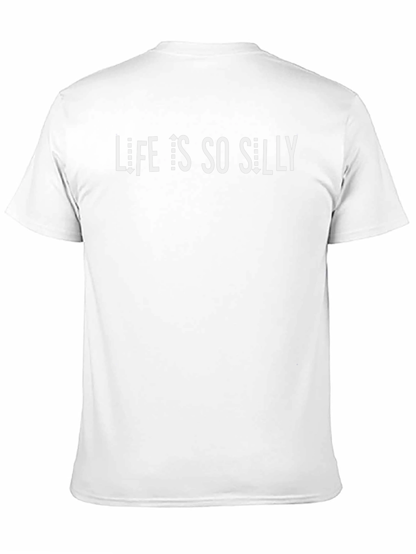 Life is So Silly Graphic Tee - Black