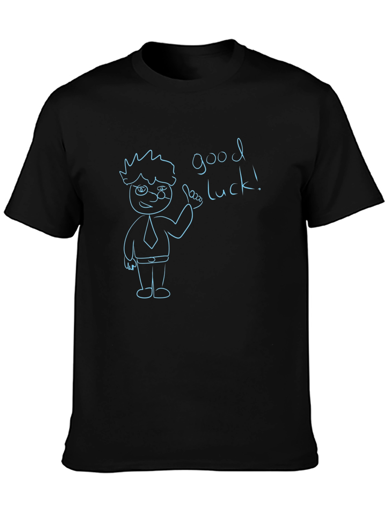 Good Luck Graphic Tee - Black