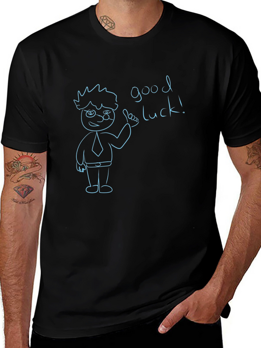 Good Luck Graphic Tee - Black