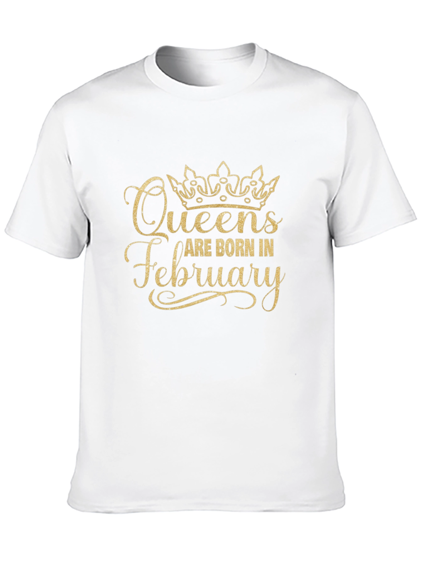 Queens Are Born in February T-Shirt