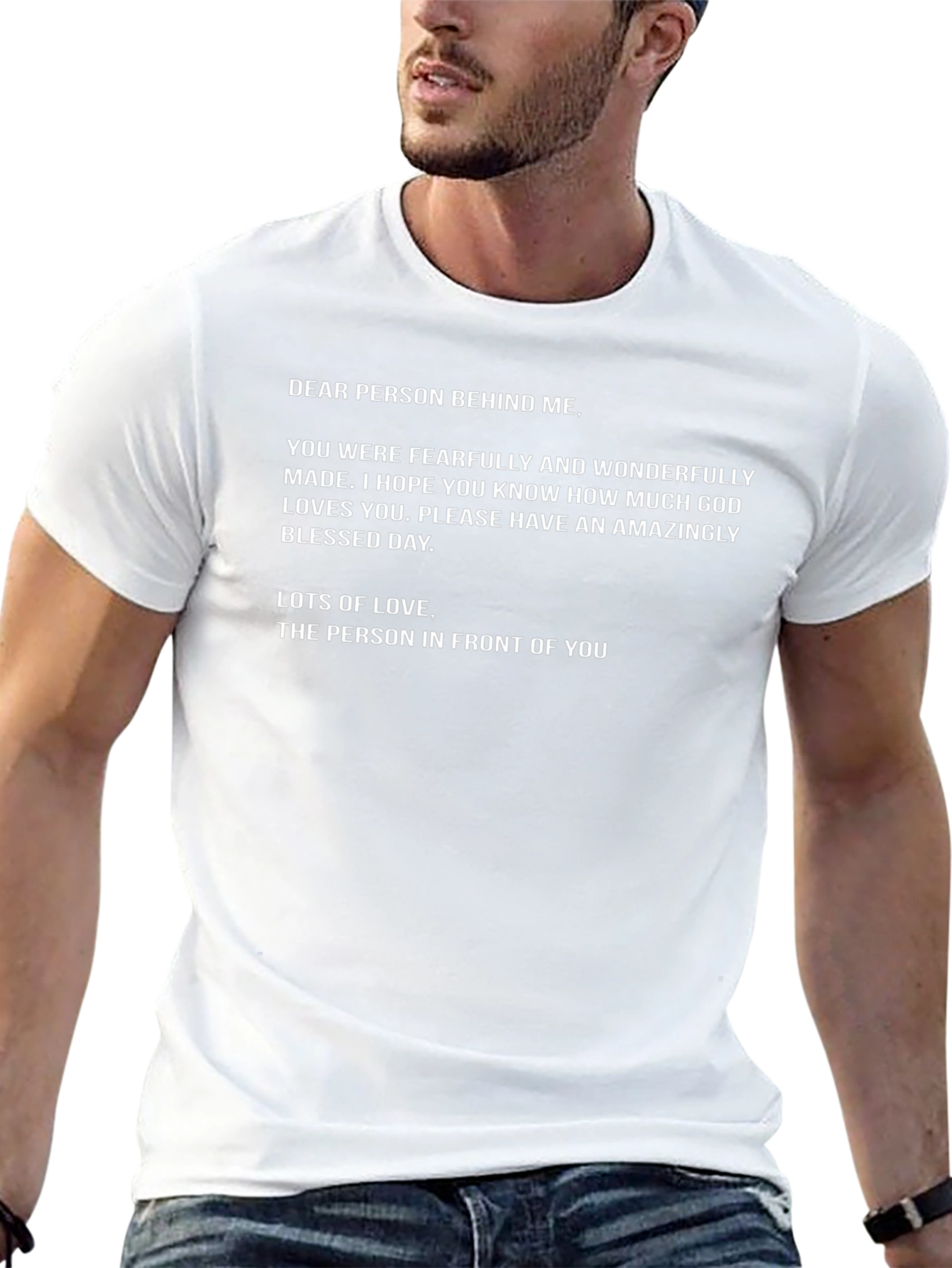 Dear Person Behind Me Graphic T-Shirt