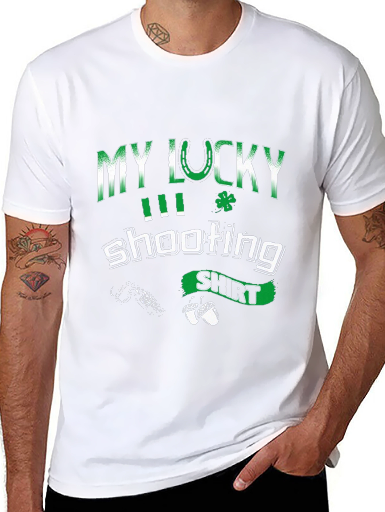 Lucky Shooting Shirt - St. Patricks Day