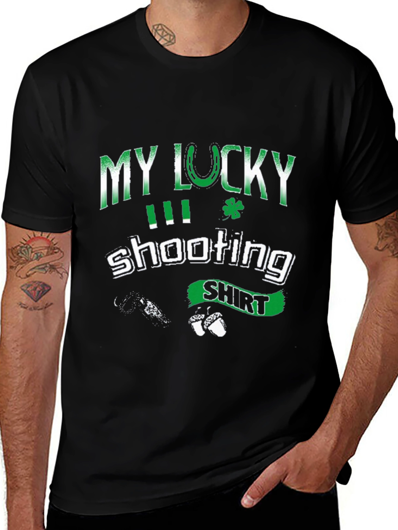 Lucky Shooting Shirt - St. Patricks Day