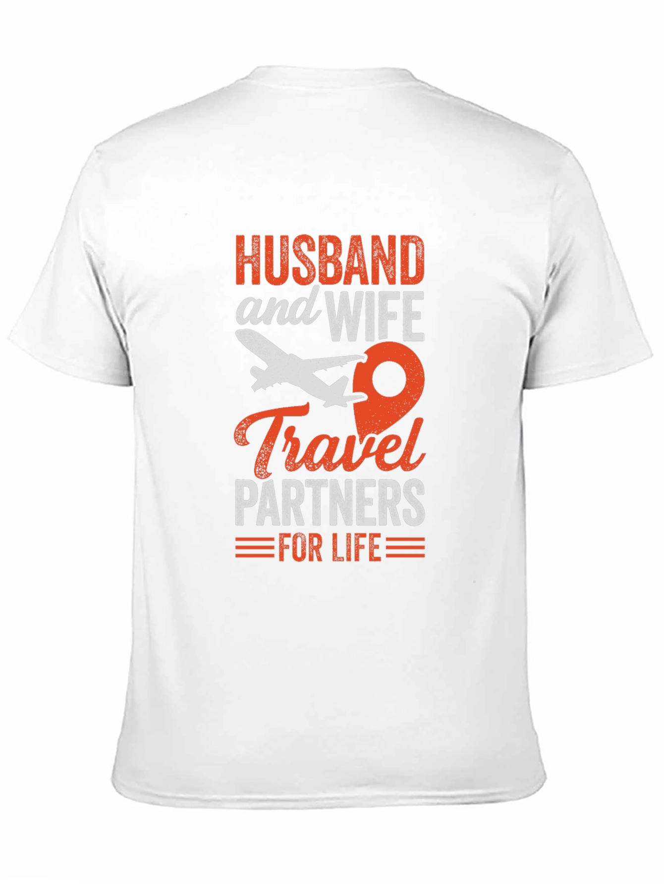 Husband and Wife Travel Partners T-Shirt