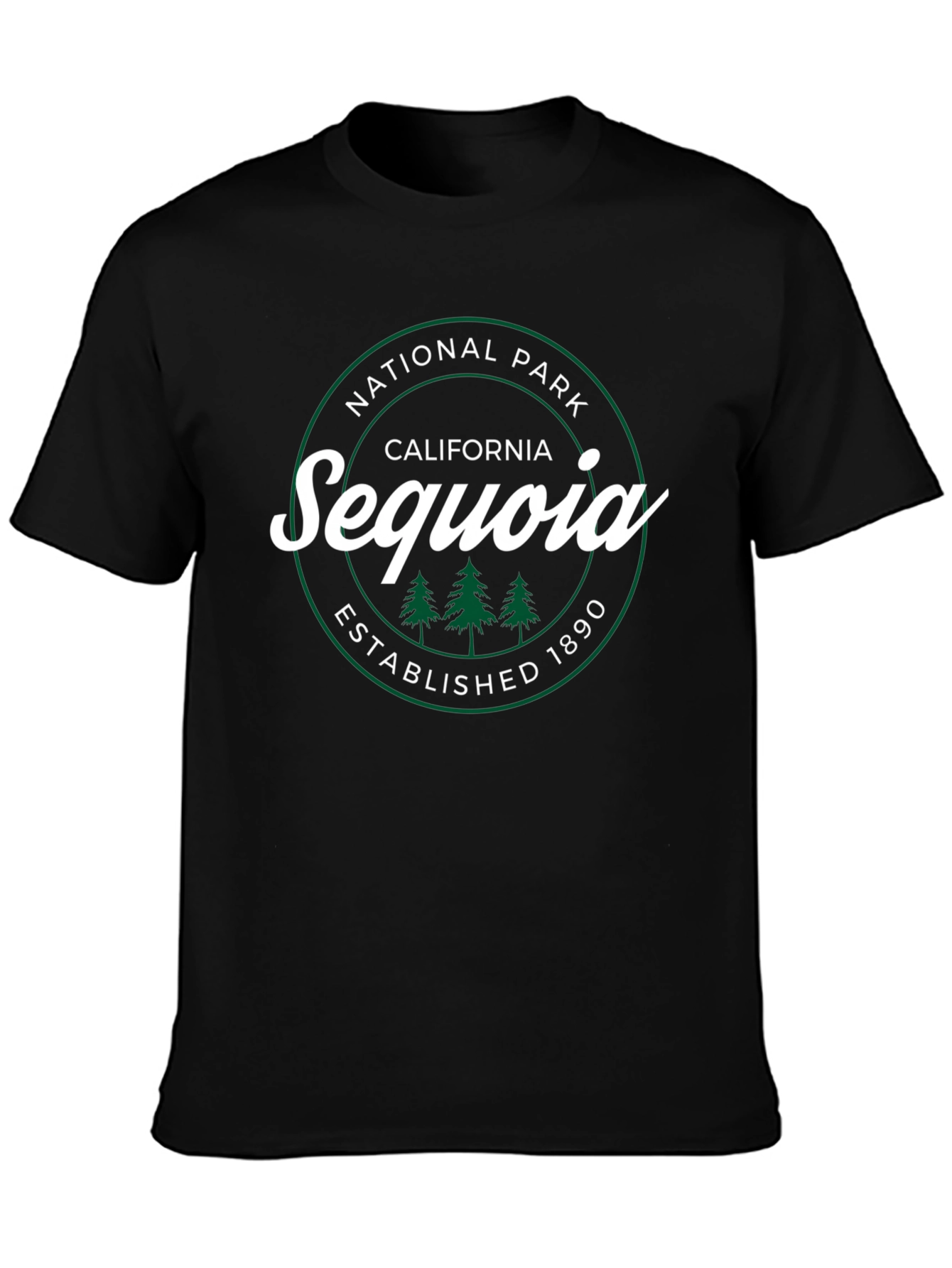 Sequoia National Park Graphic Tee - Black