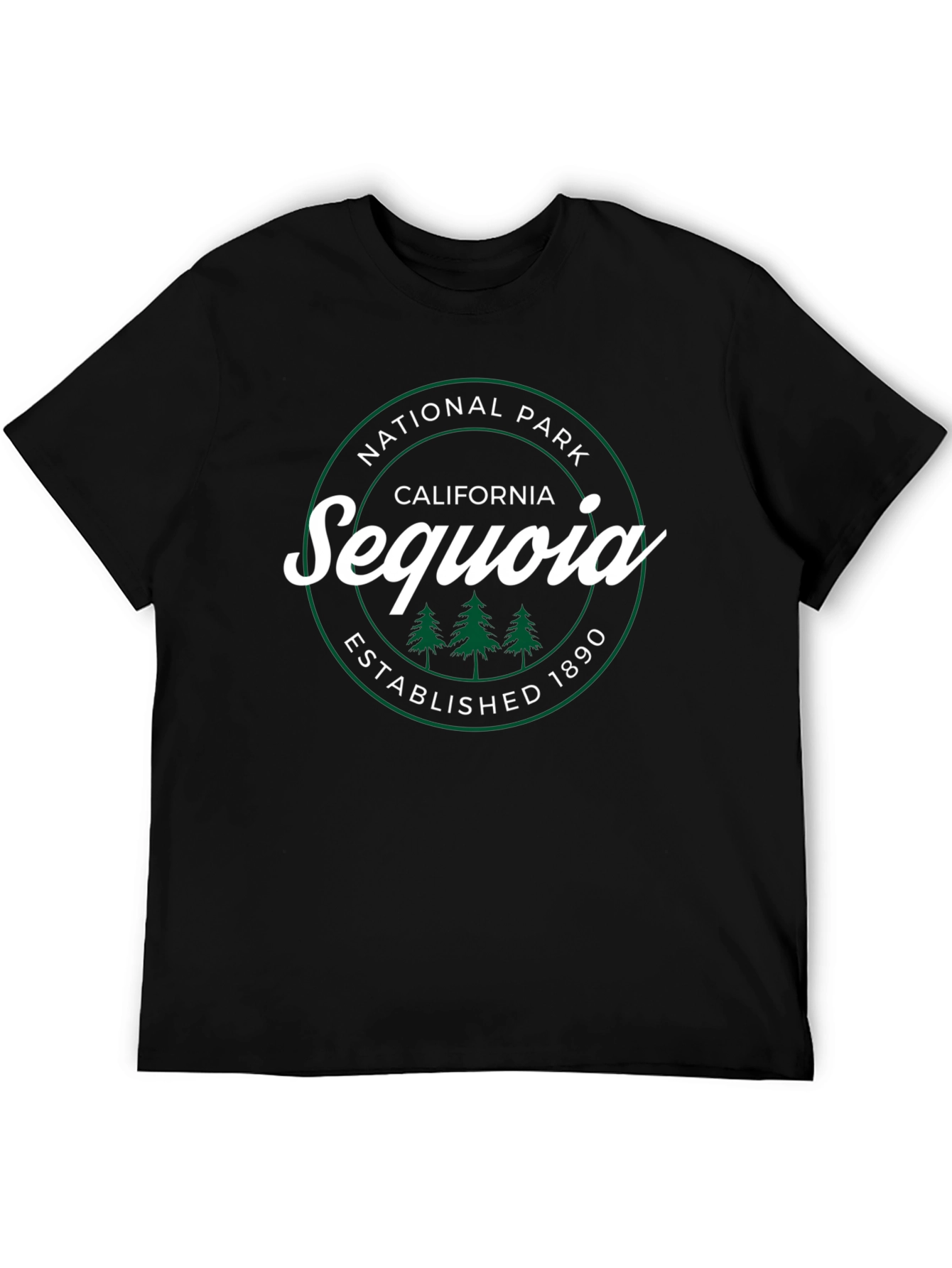 Sequoia National Park Graphic Tee - Black