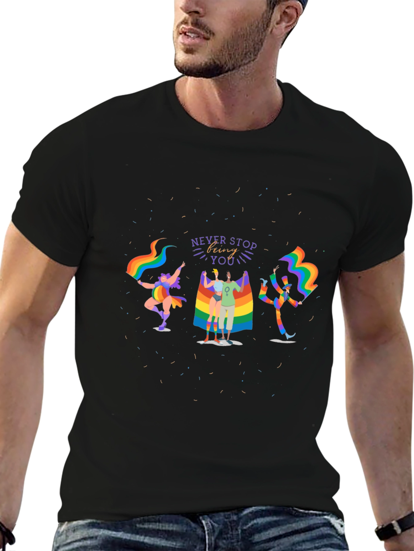 Never Stop Being You Graphic Tee