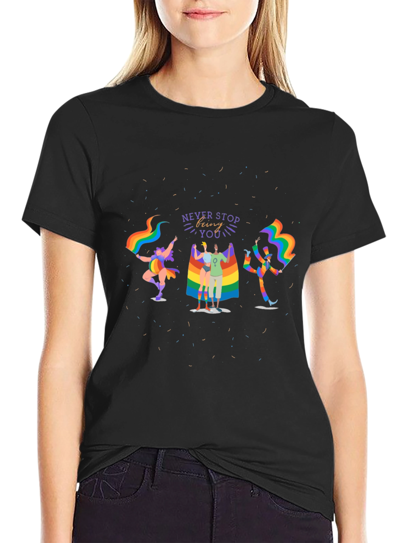 Never Stop Being You Graphic Tee
