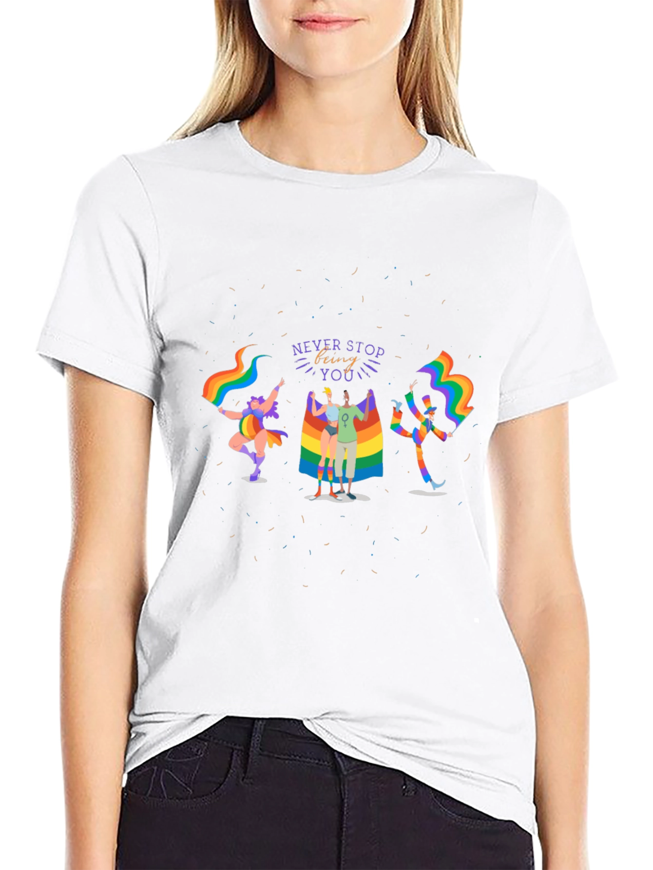 Never Stop Being You Graphic Tee