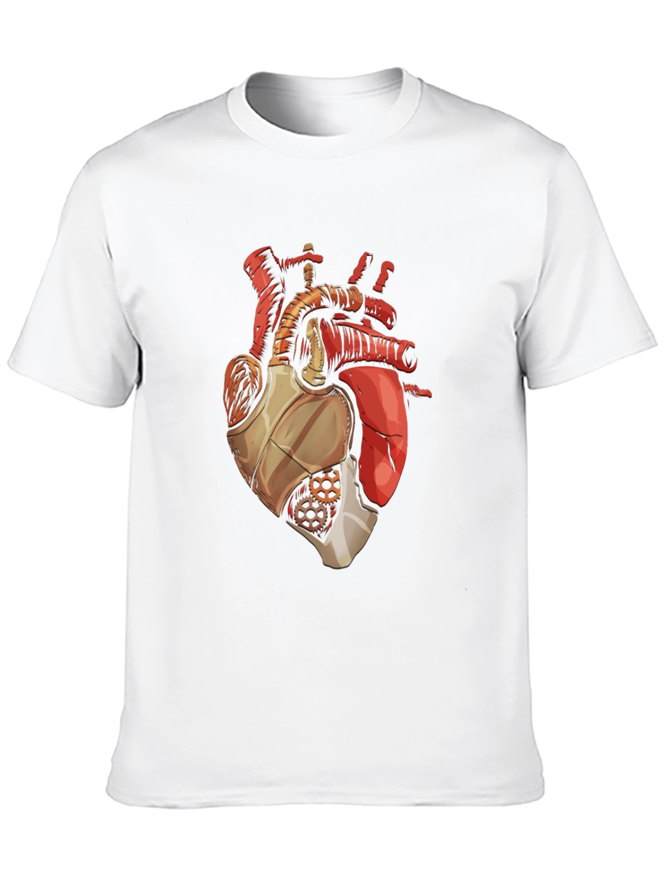 Mechanical Heart Graphic T-Shirt