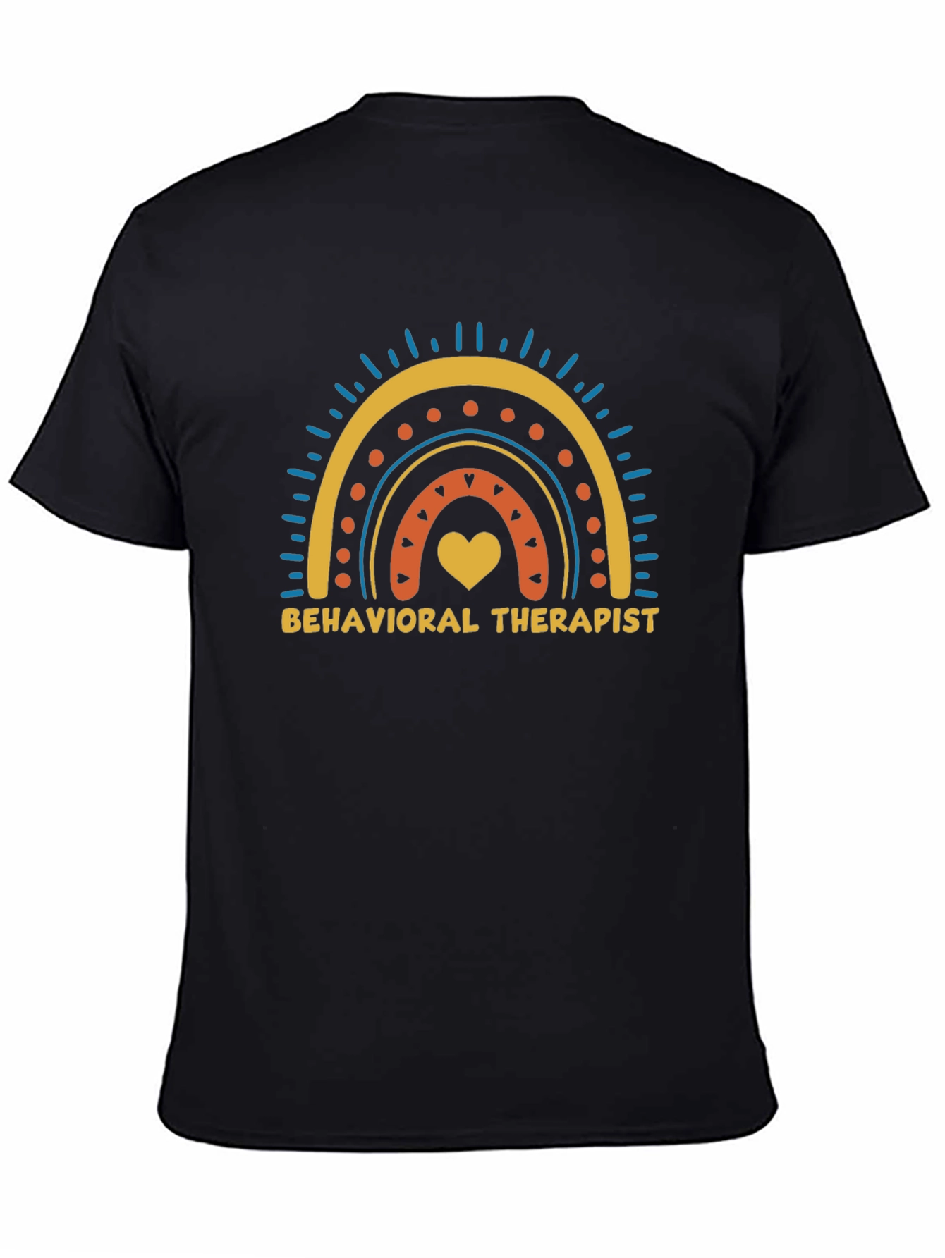 Behavioral Therapist Rainbow Graphic T-Shirt