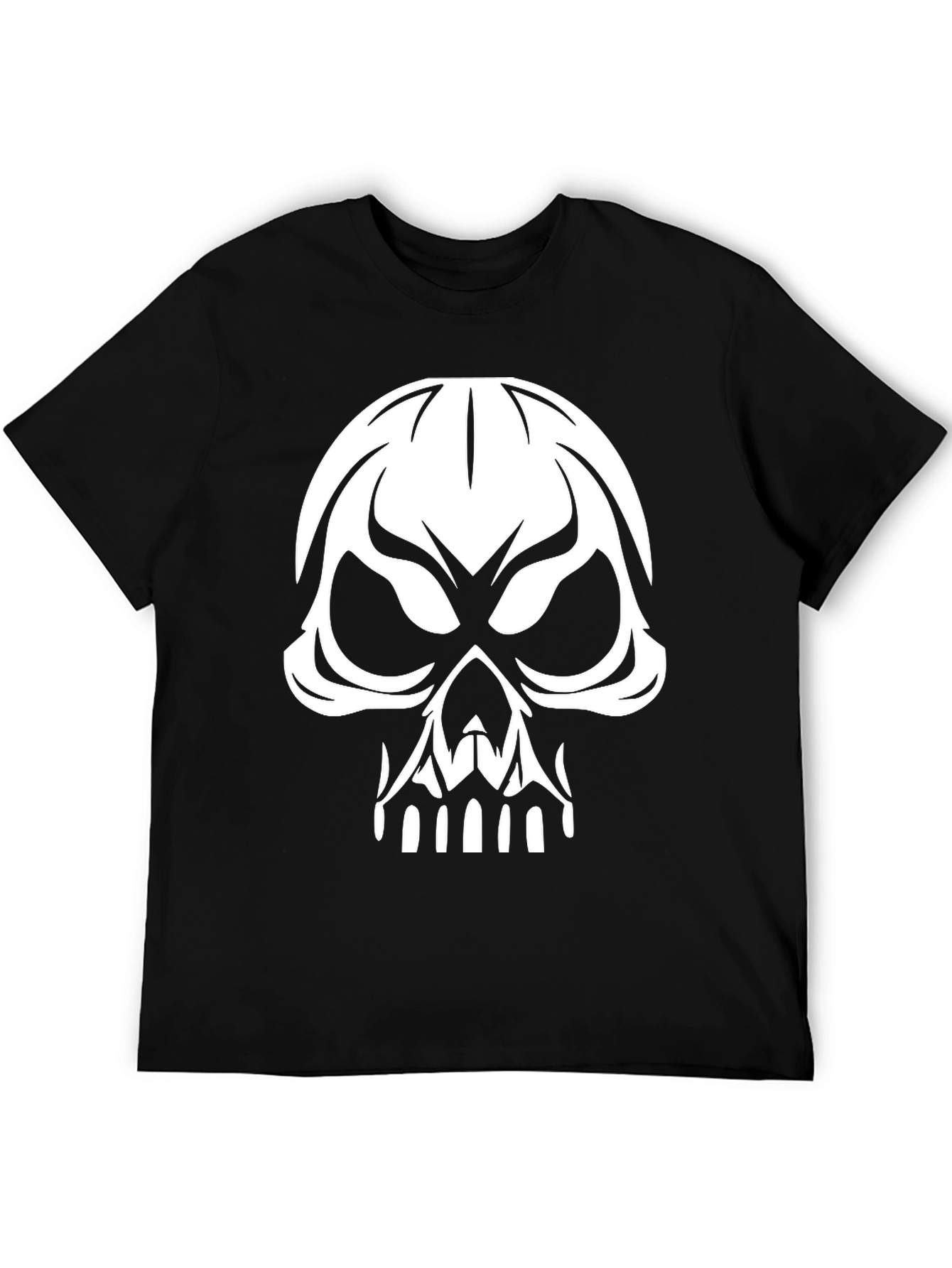 Skull Graphic T-Shirt - Bold Statement Tee