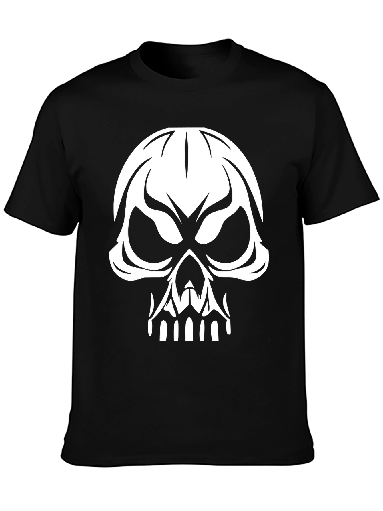 Skull Graphic T-Shirt - Bold Statement Tee