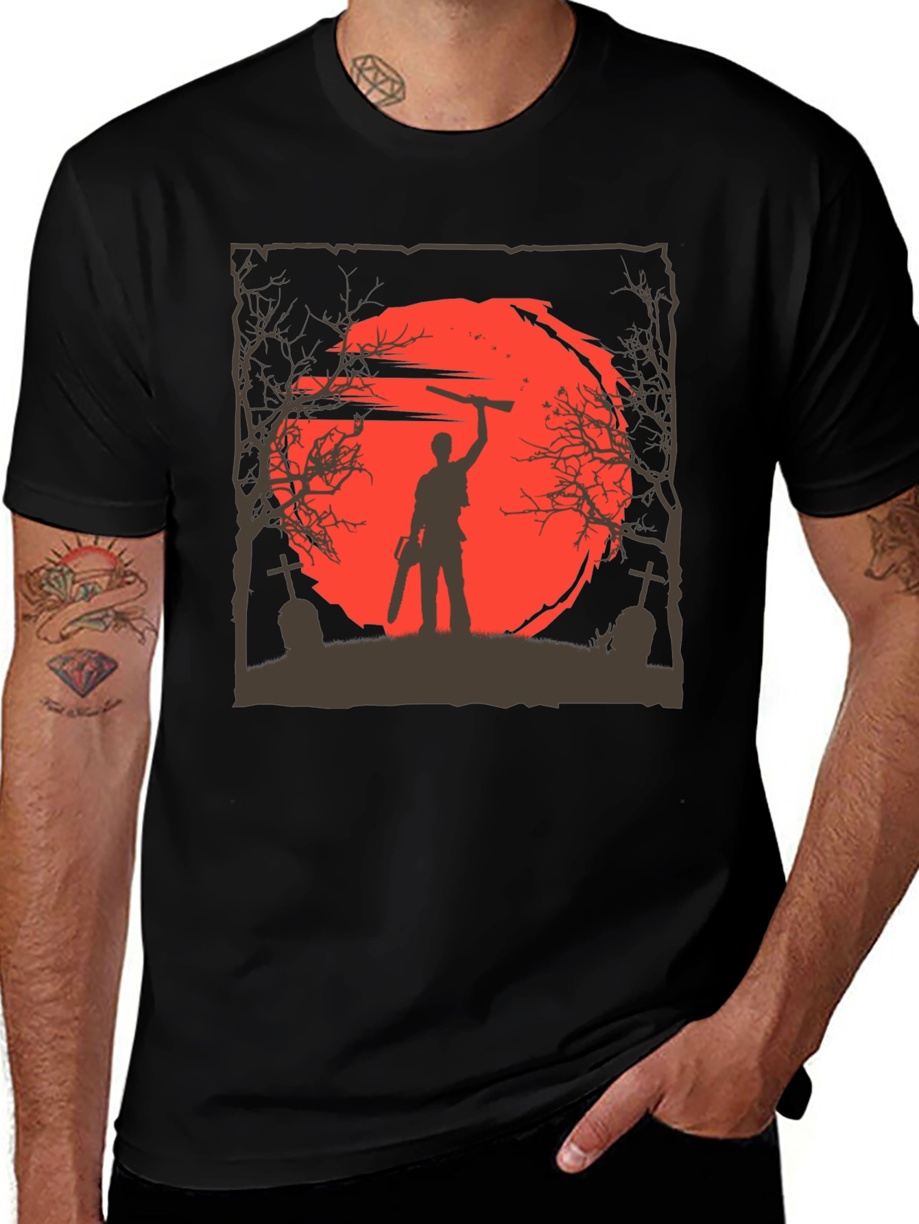Retro Horror Graphic Tee