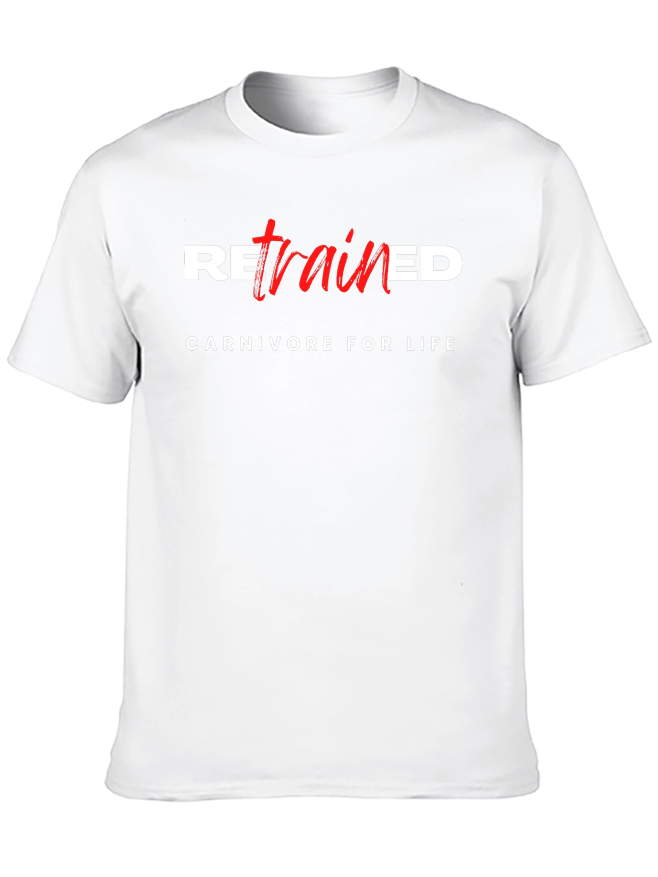 Retrained Carnivore for Life Graphic T-Shirt