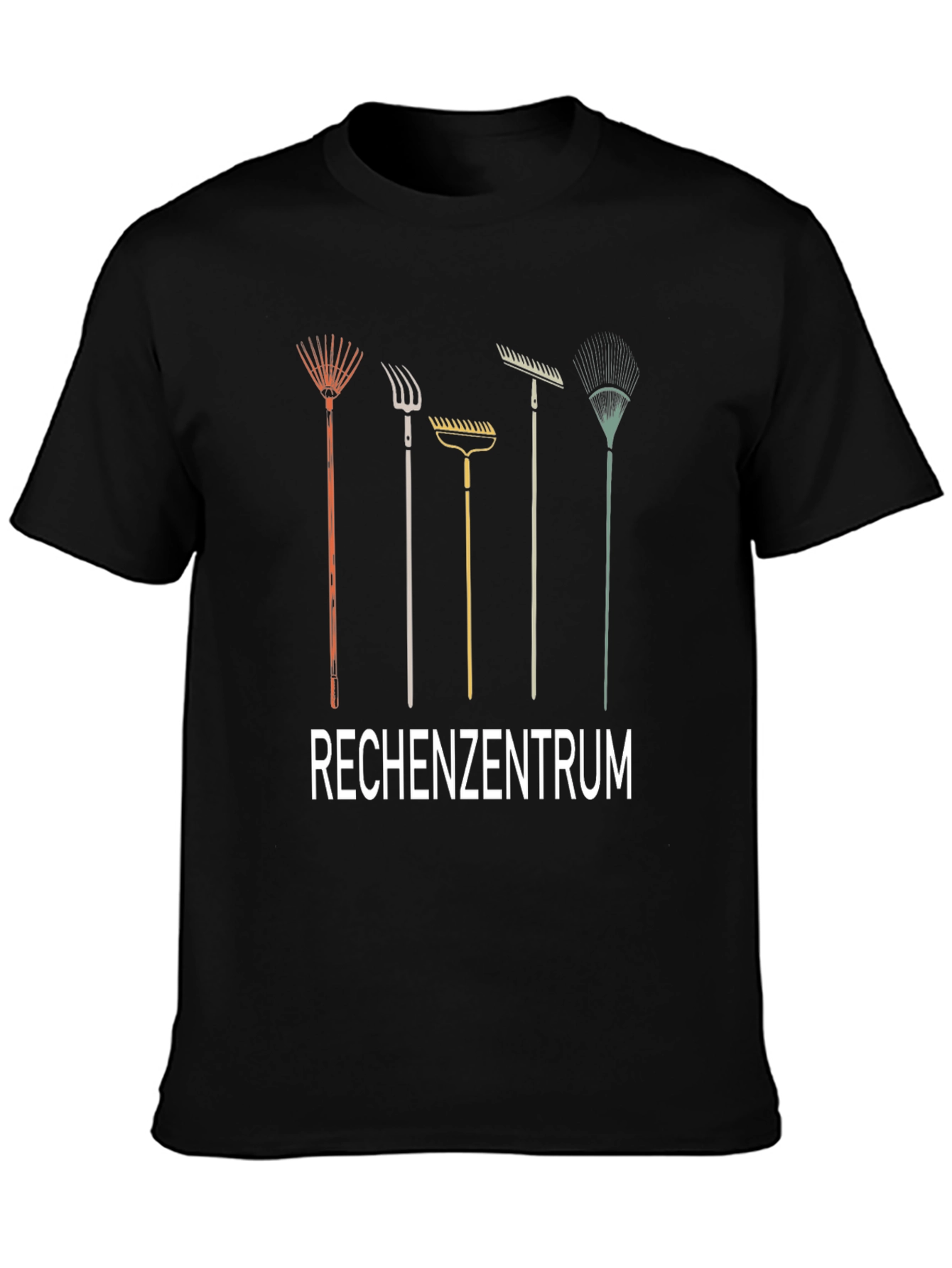 RECHENZENTRUM Rake Graphic Tee - Gardener T-Shirt