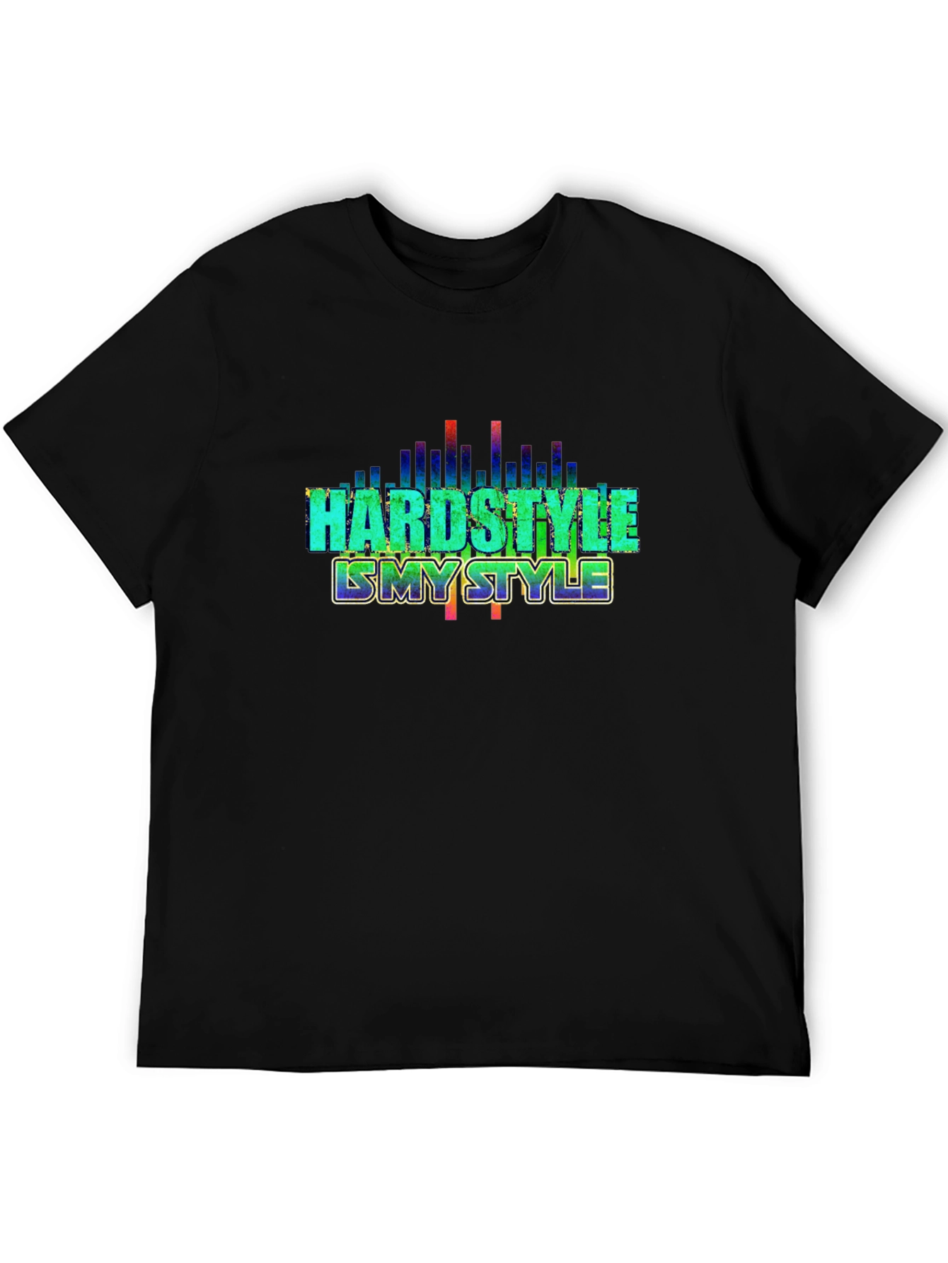 Hardstyle Is My Style Black Graphic Tee