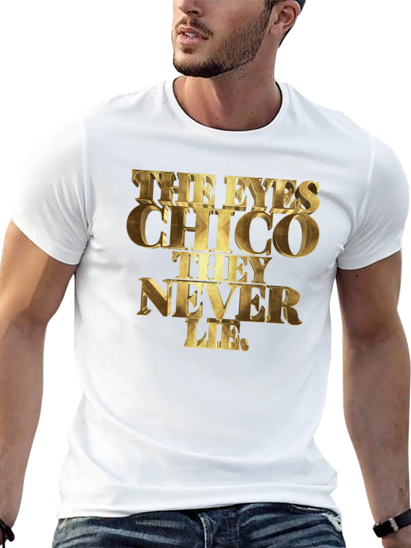The Eyes Chico T-Shirt - Black Graphic Tee