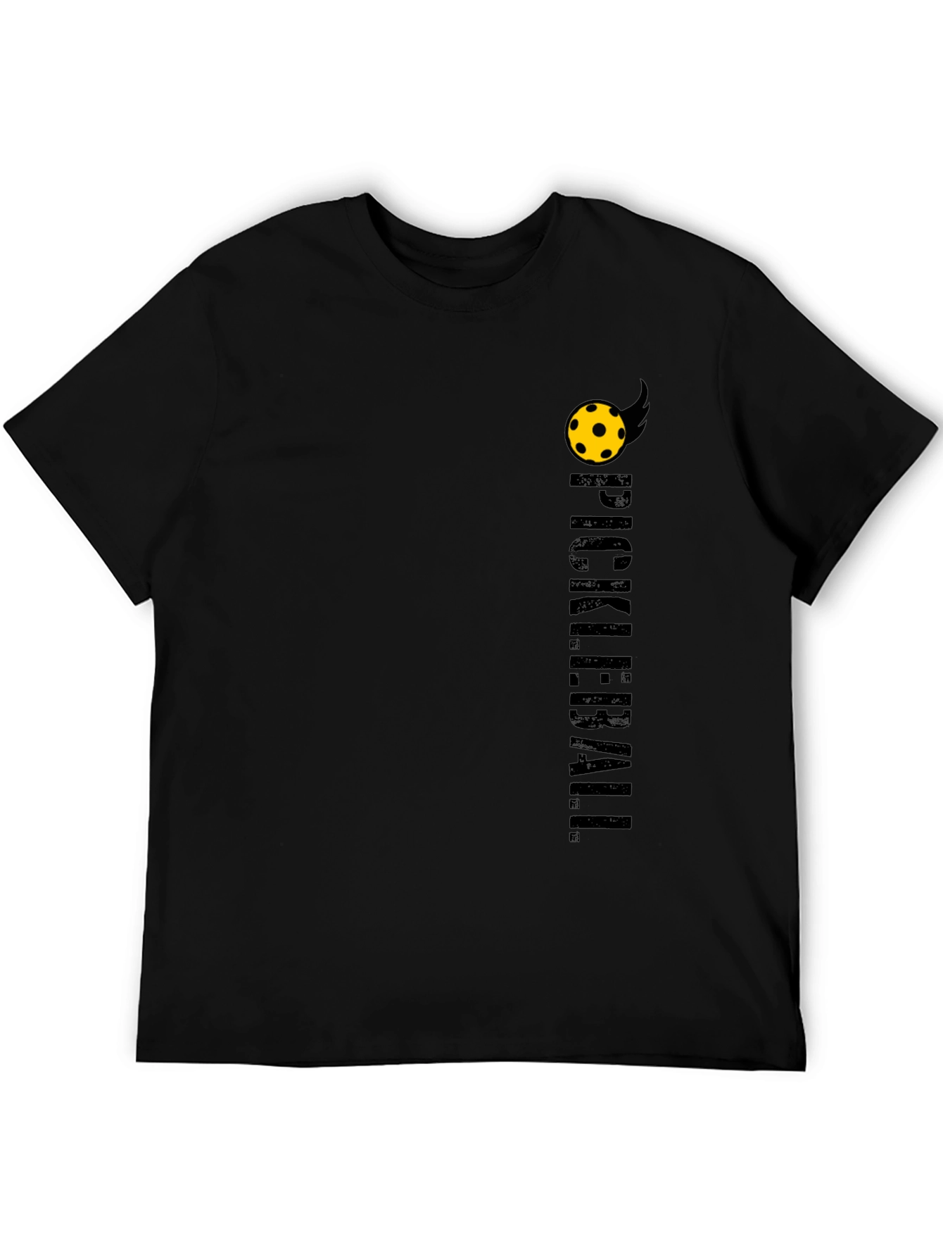 Pickleball T-Shirt - Black Tee