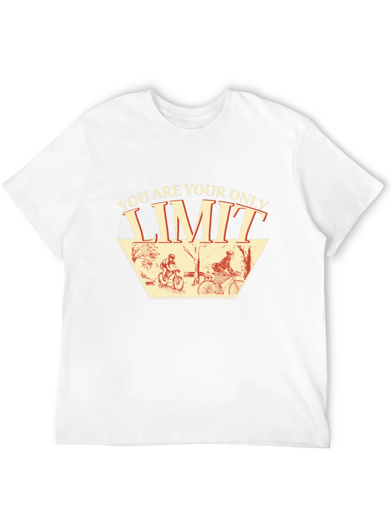 You Are Your Only Limit Cycling Graphic T-Shirt