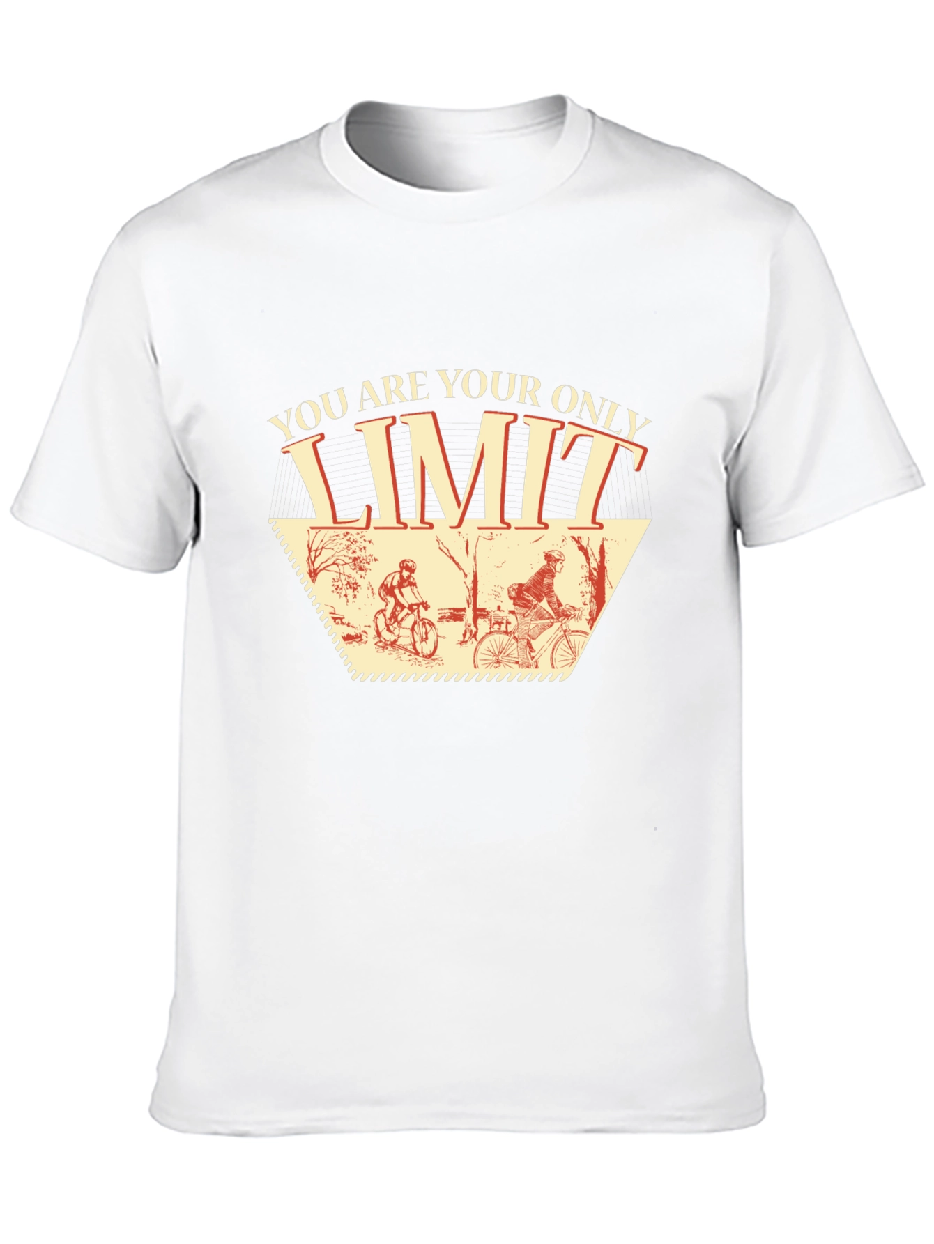 You Are Your Only Limit Cycling Graphic T-Shirt