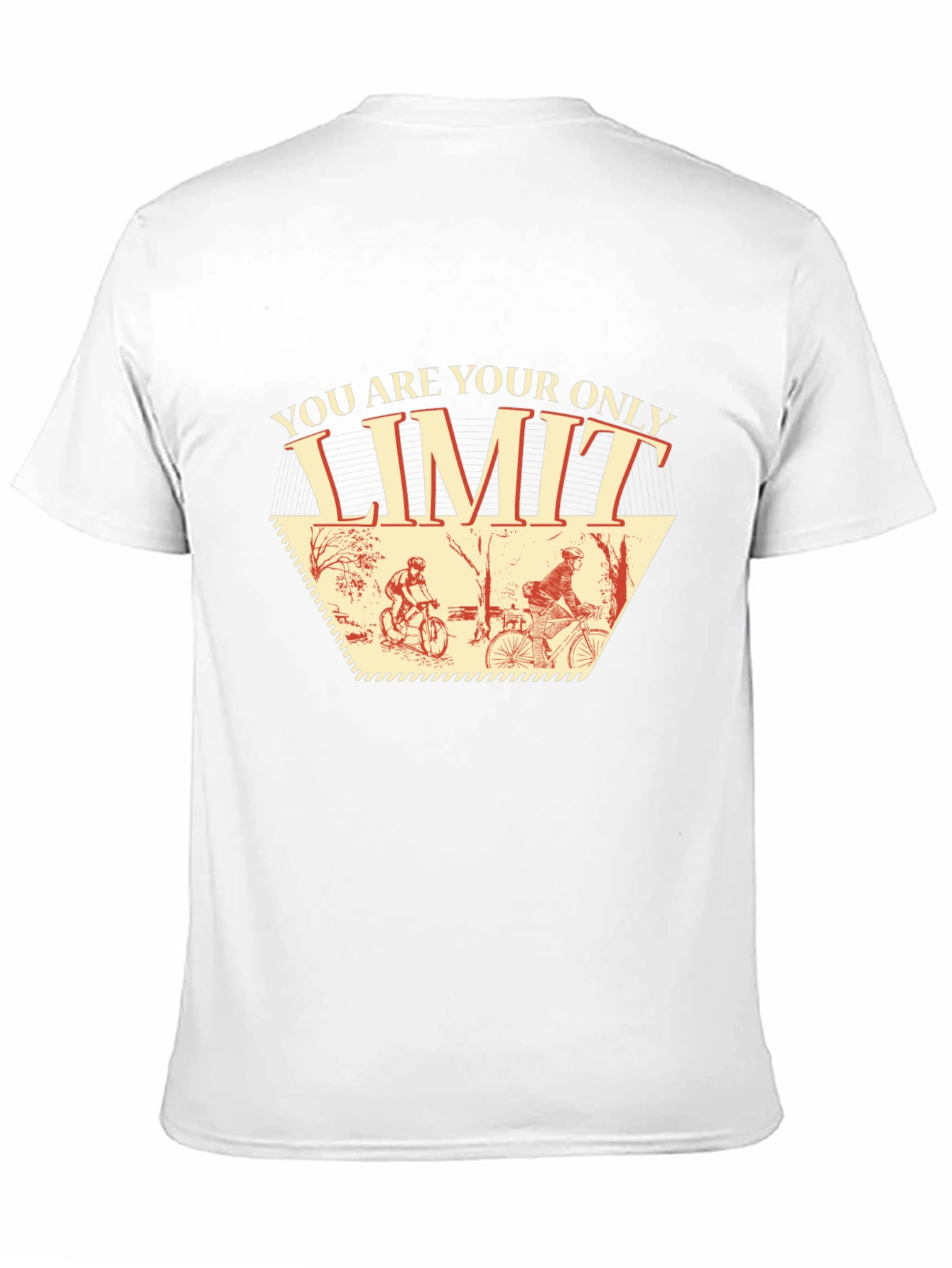 You Are Your Only Limit Cycling Graphic T-Shirt