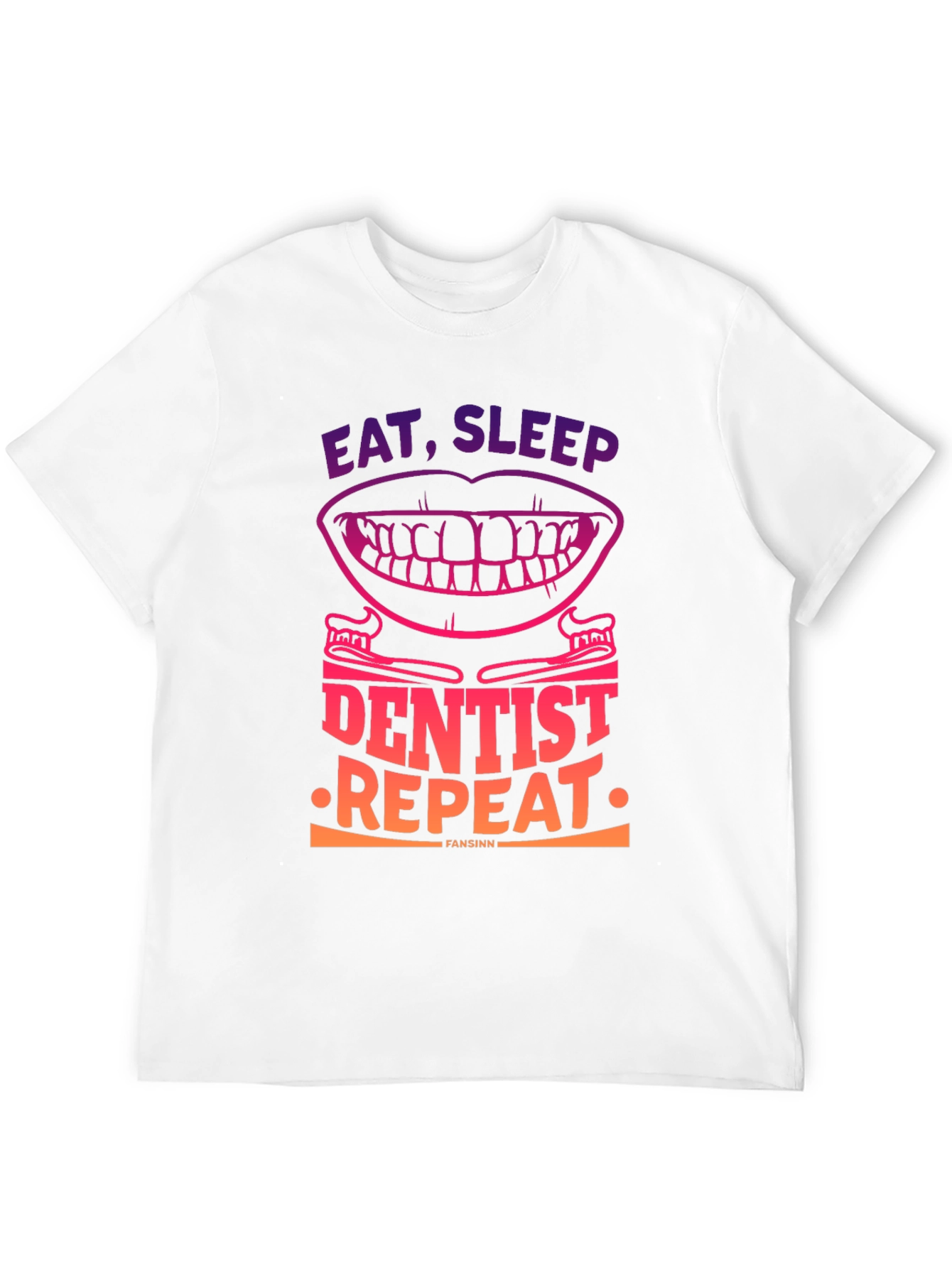 Eat Sleep Dentist Repeat Graphic Tee
