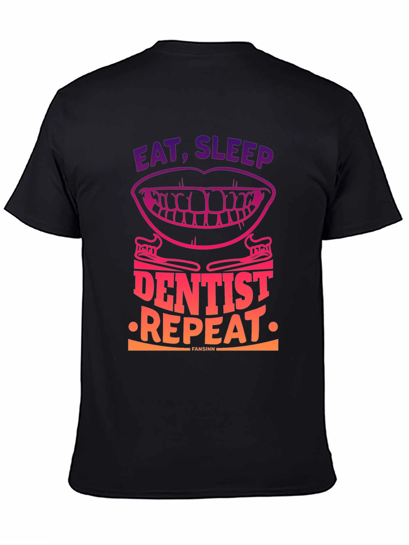 Eat Sleep Dentist Repeat Graphic Tee