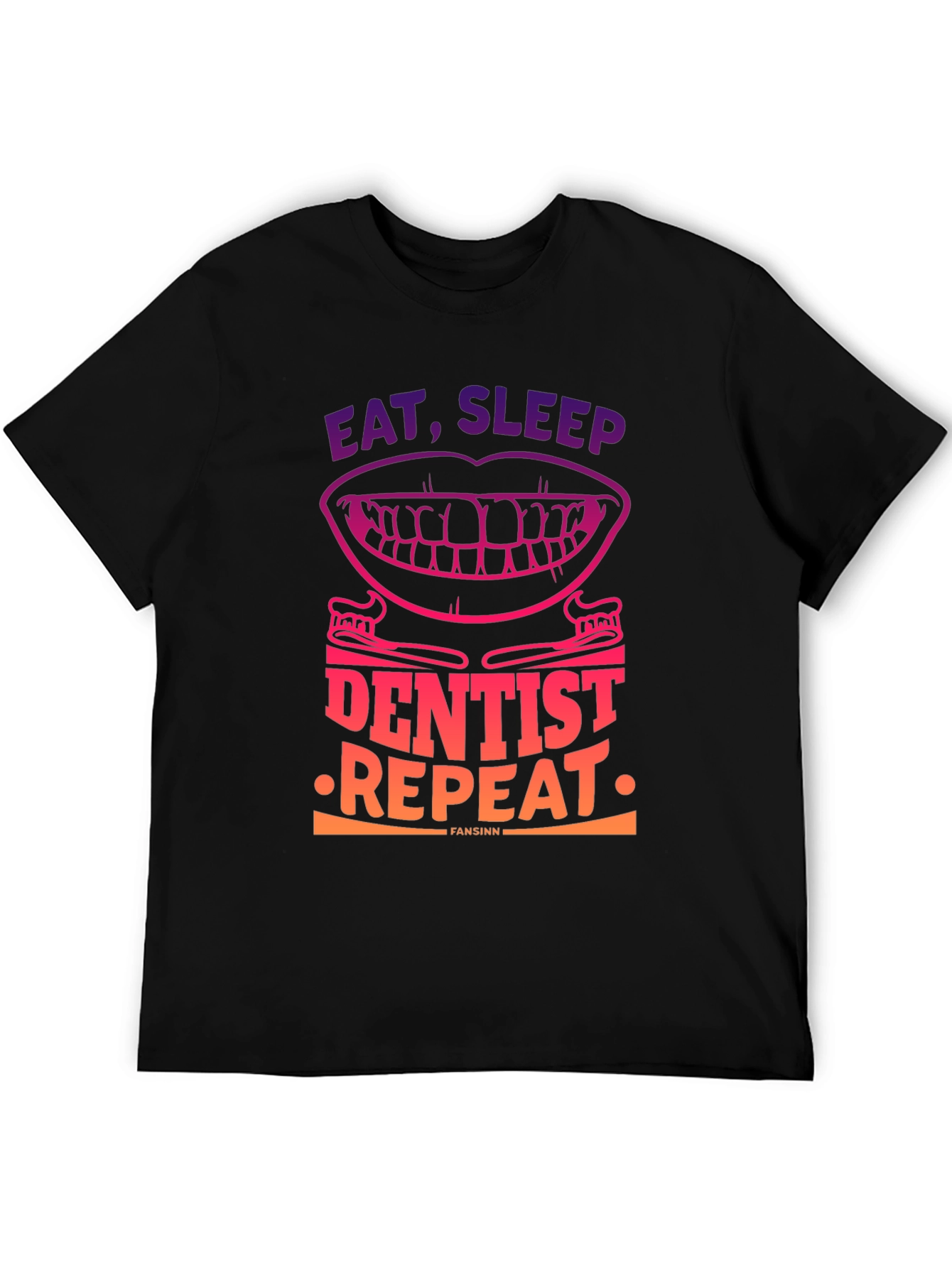 Eat Sleep Dentist Repeat Graphic Tee