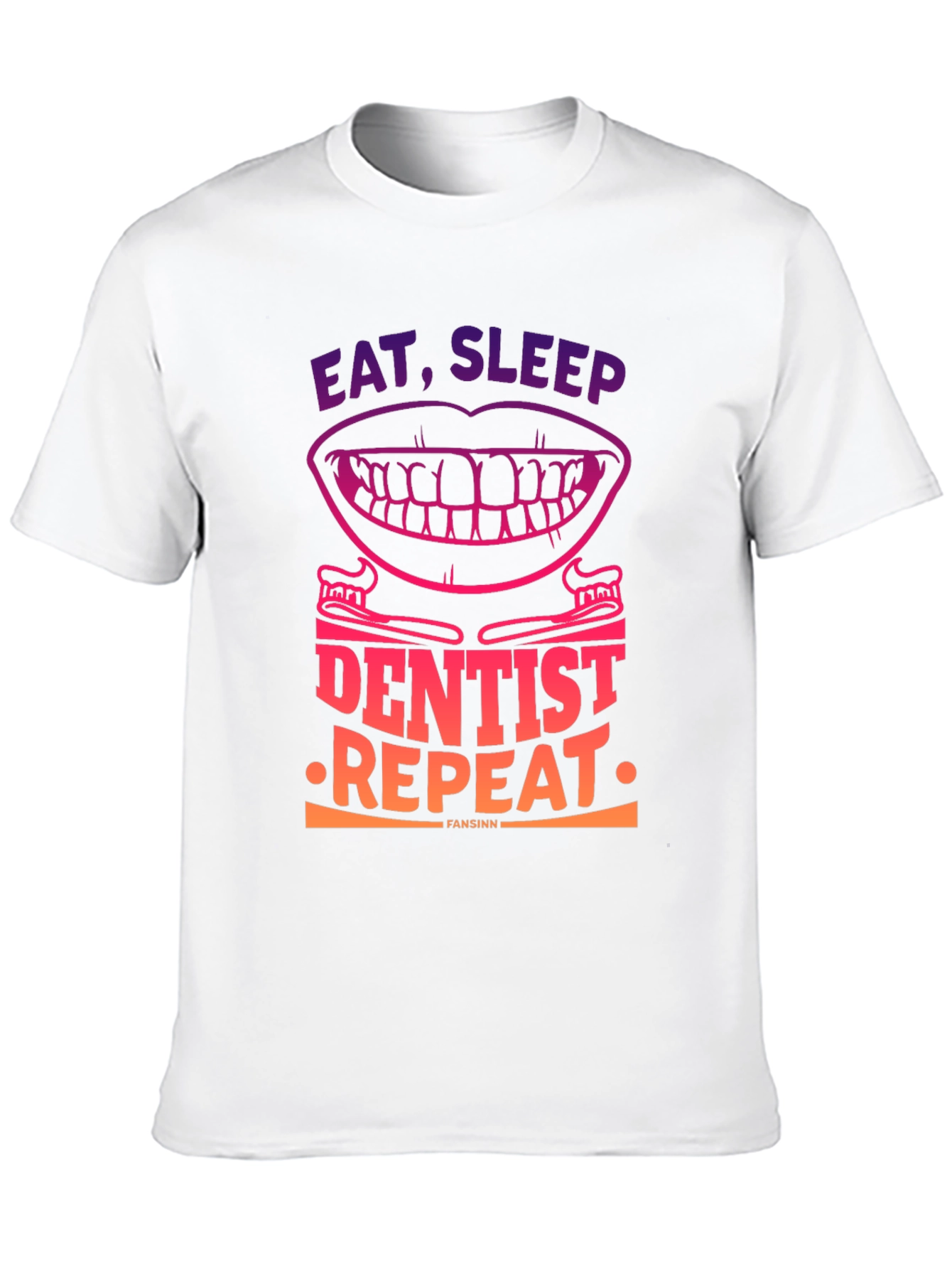Eat Sleep Dentist Repeat Graphic Tee