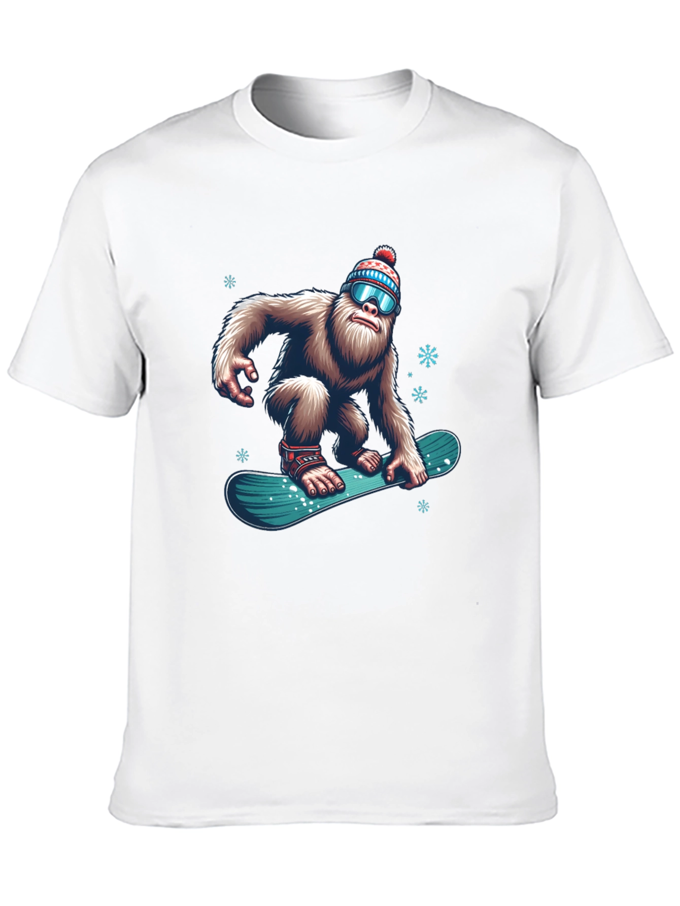 Yeti Snowboarding T-Shirt | Winter Sports Tee