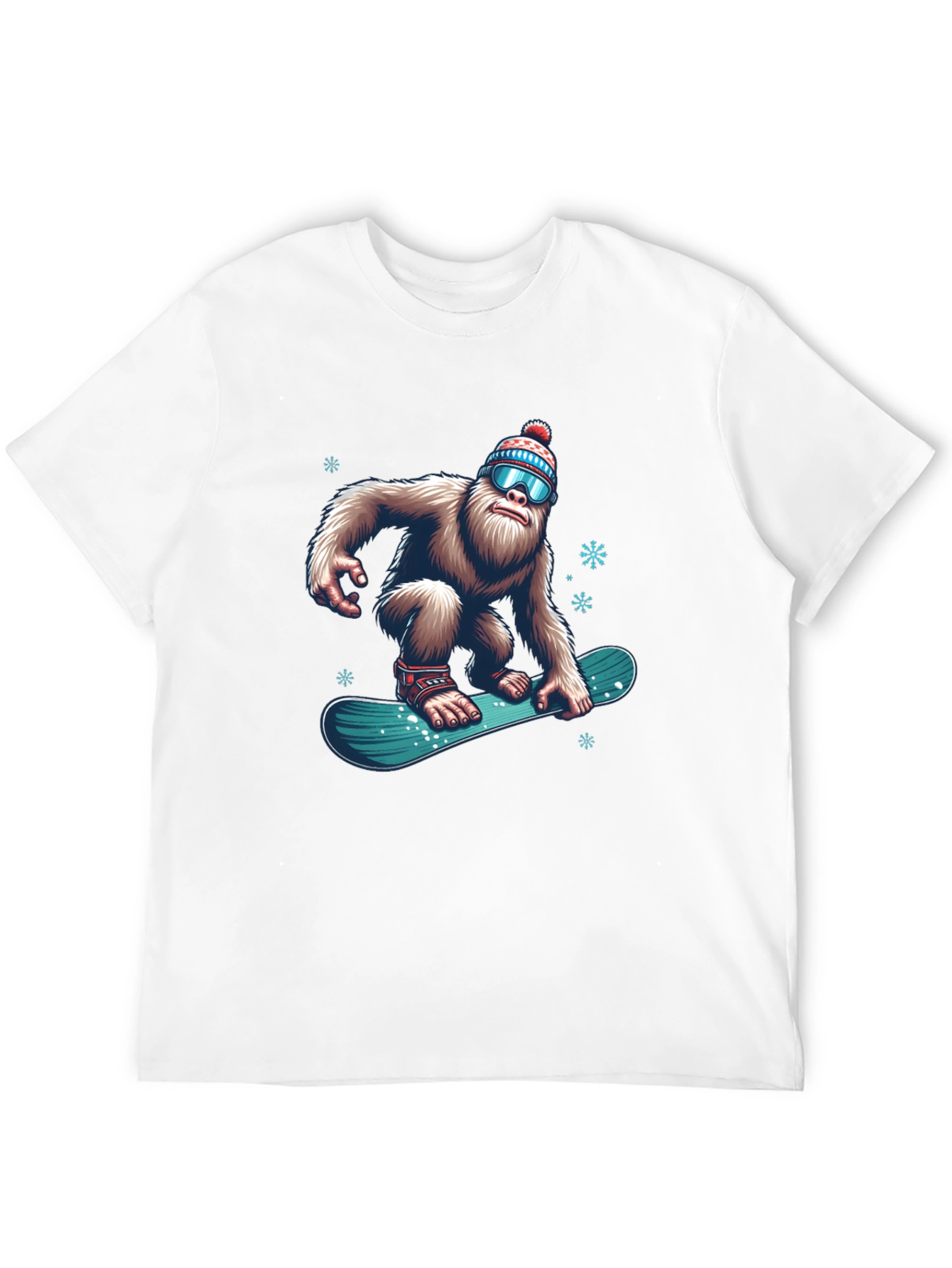 Yeti Snowboarding T-Shirt | Winter Sports Tee