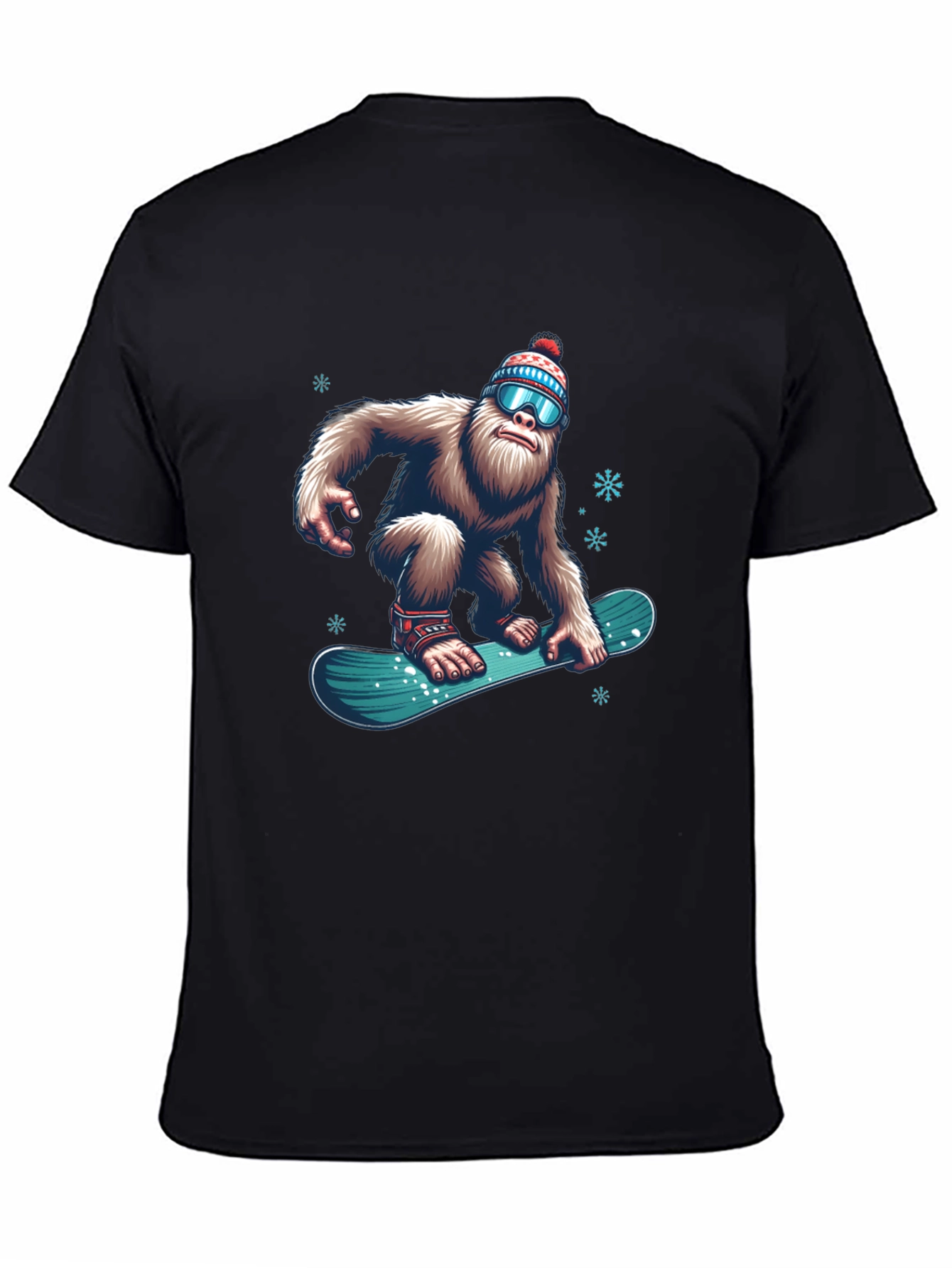Yeti Snowboarding T-Shirt | Winter Sports Tee