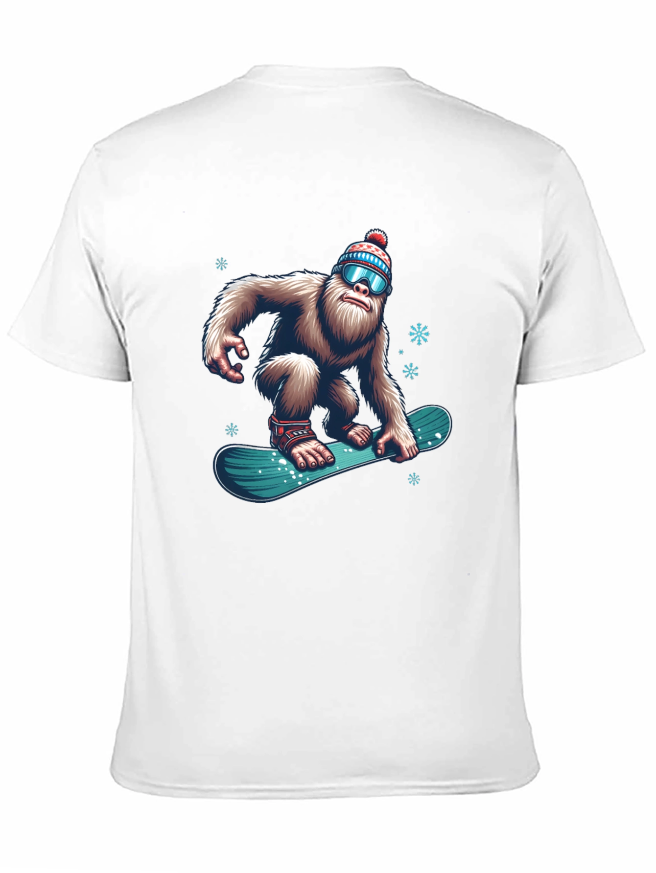 Yeti Snowboarding T-Shirt | Winter Sports Tee