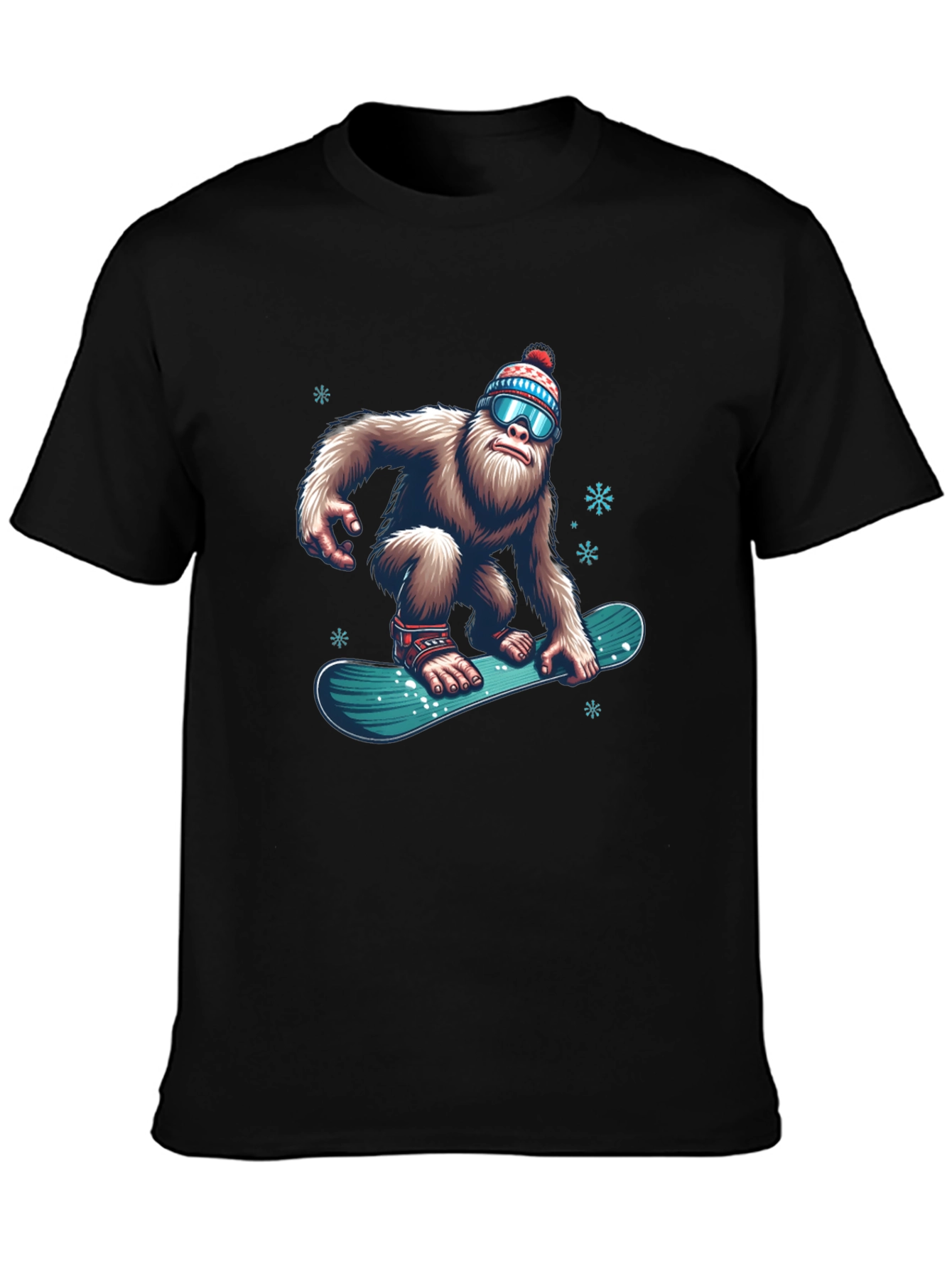 Yeti Snowboarding T-Shirt | Winter Sports Tee