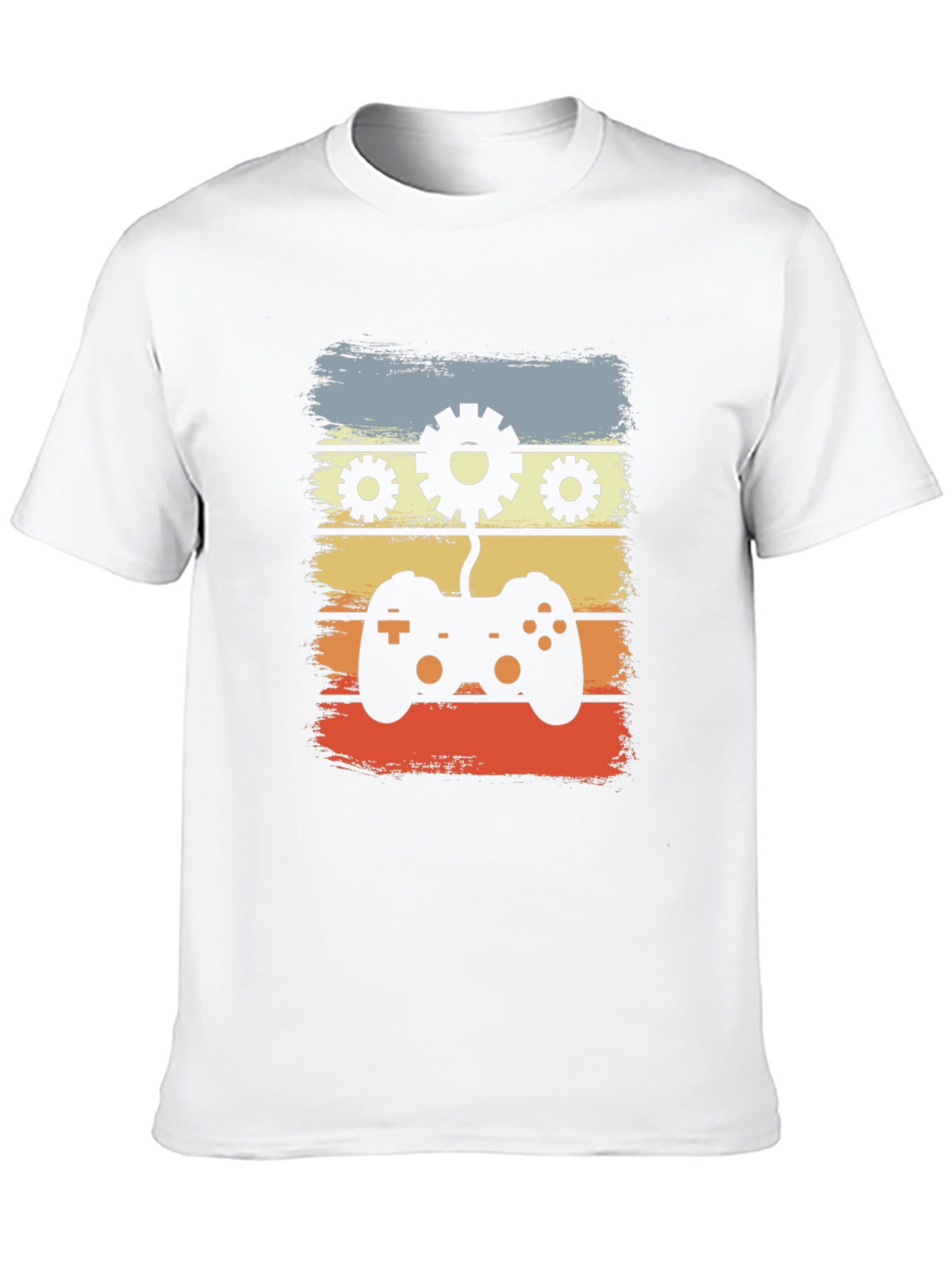 Retro Gamer T-Shirt - Gear Controller Design