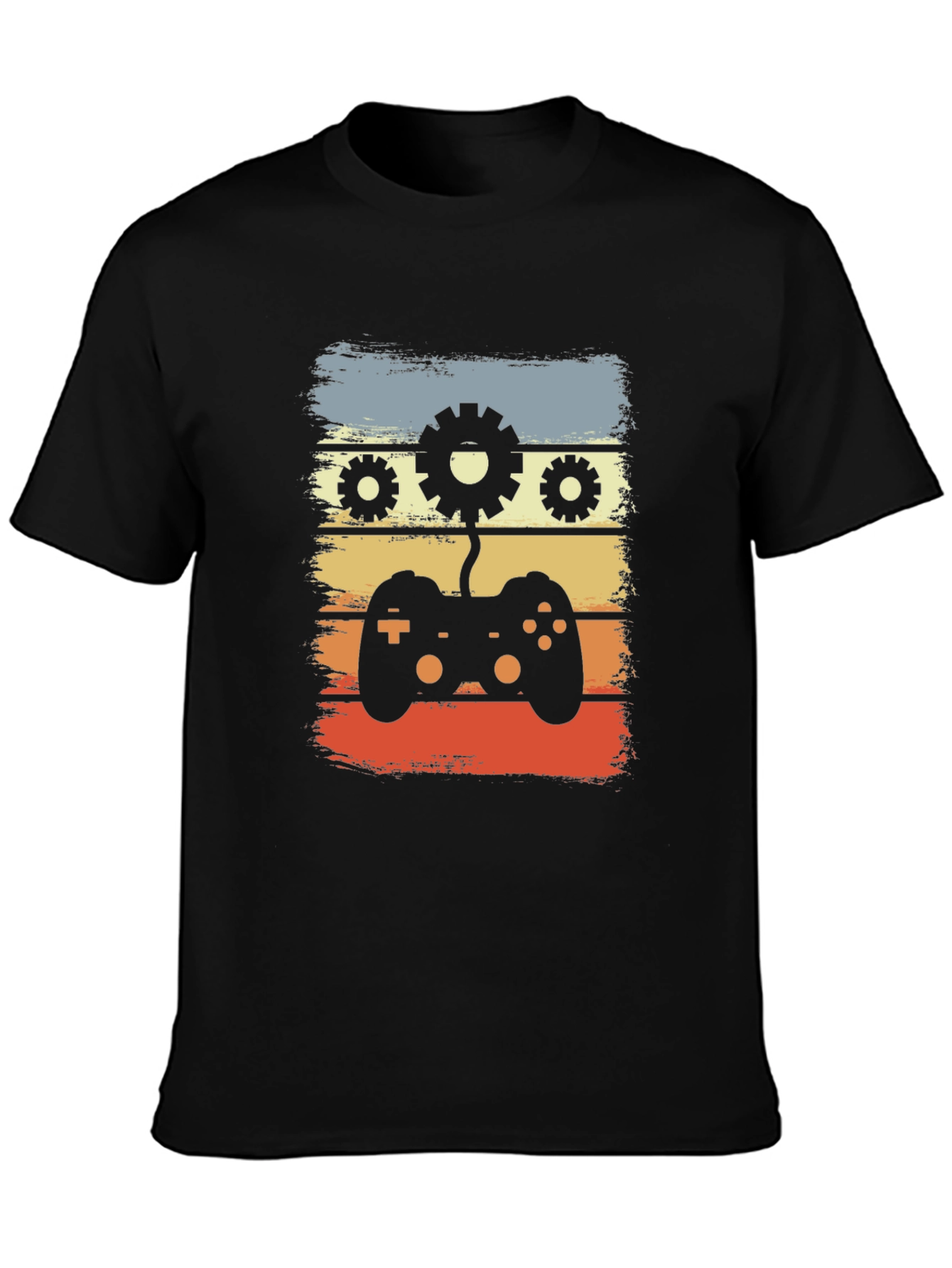 Retro Gamer T-Shirt - Gear Controller Design