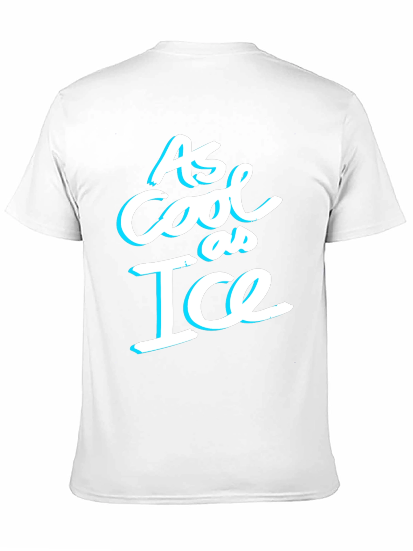 As Cool As Ice Graphic Tee - Black