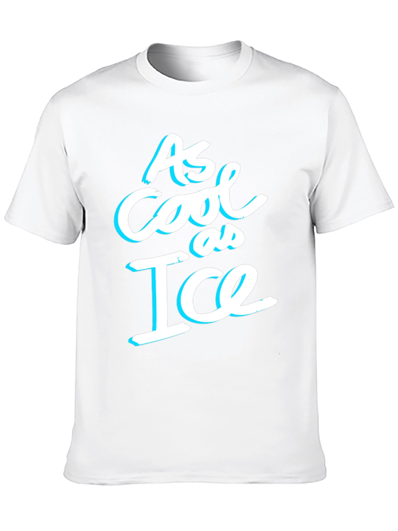 As Cool As Ice Graphic Tee - Black