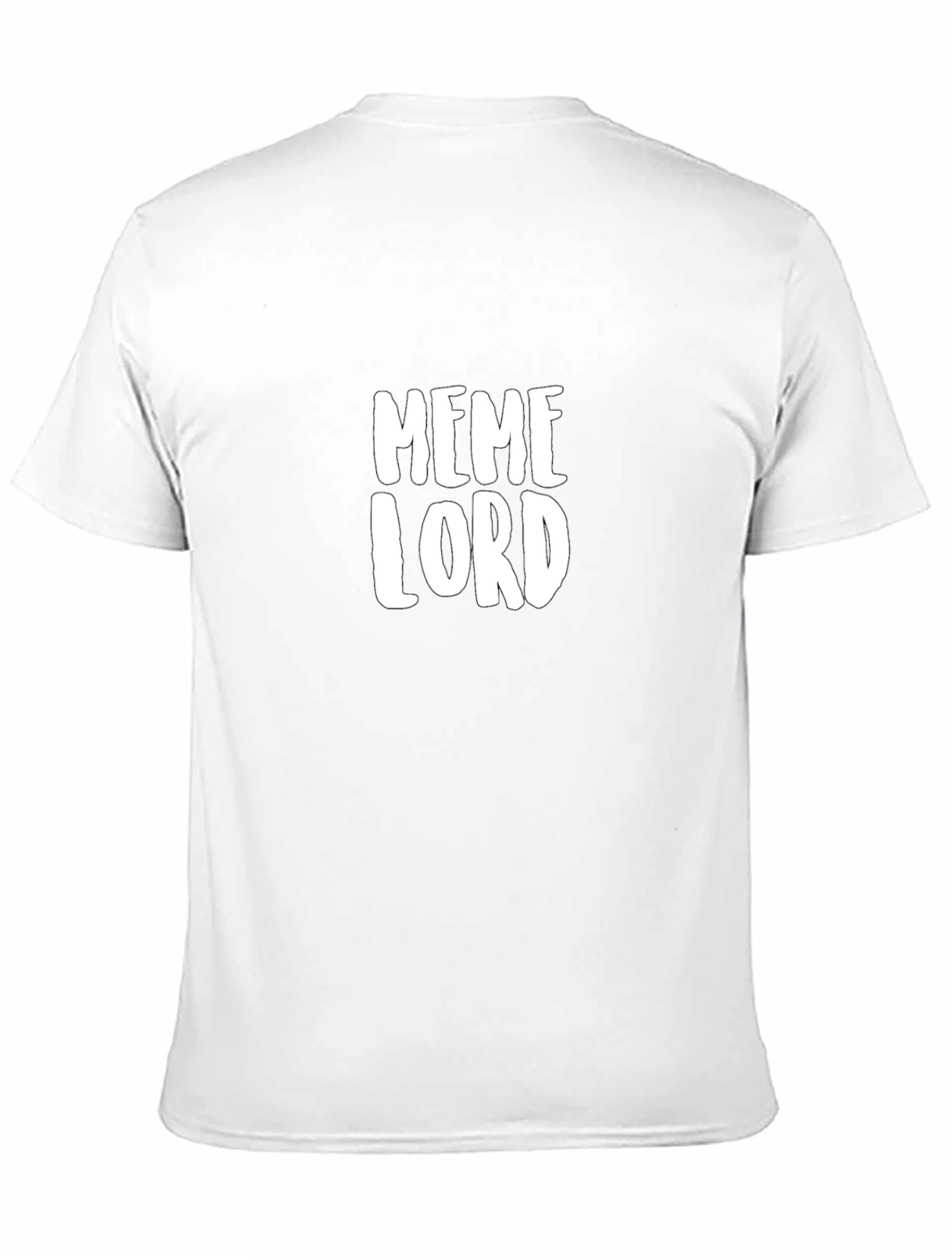 Meme Lord T-Shirt - Black Cotton Tee
