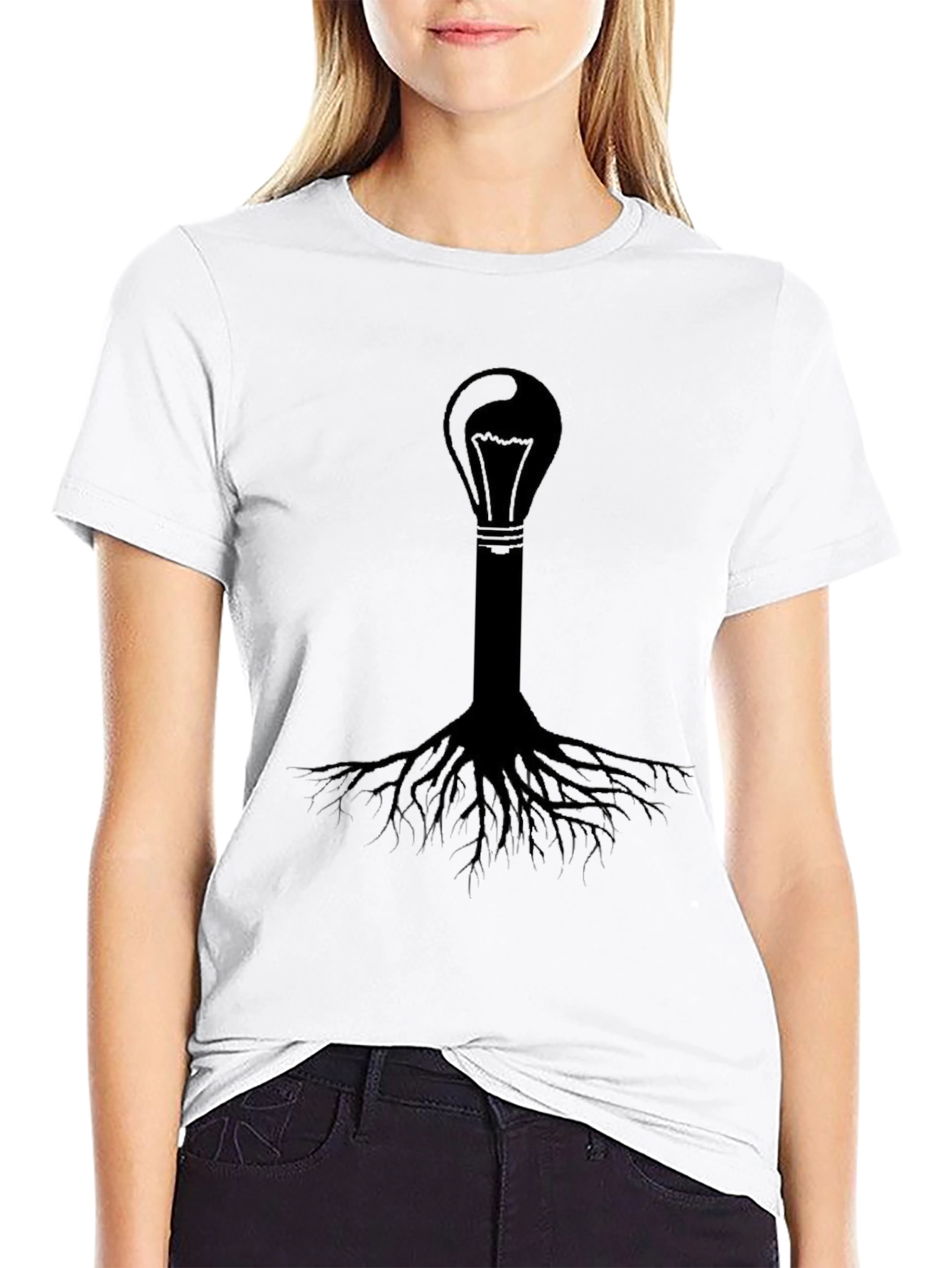 Root of Knowledge Black Graphic Tee