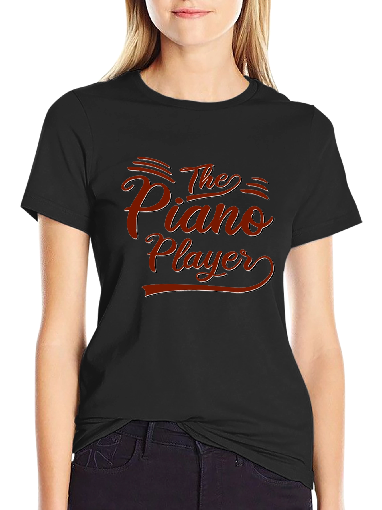 The Piano Player Graphic T-Shirt - Unisex