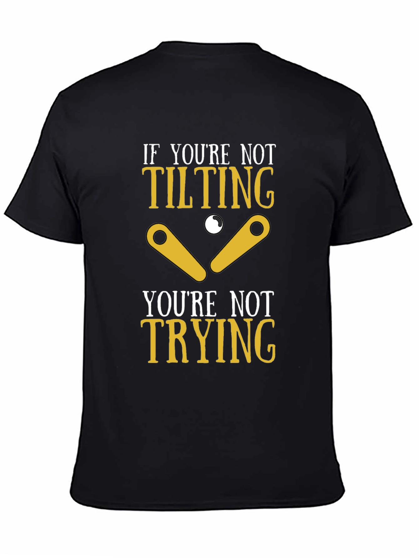 Tilting Pinball Funny T-Shirt