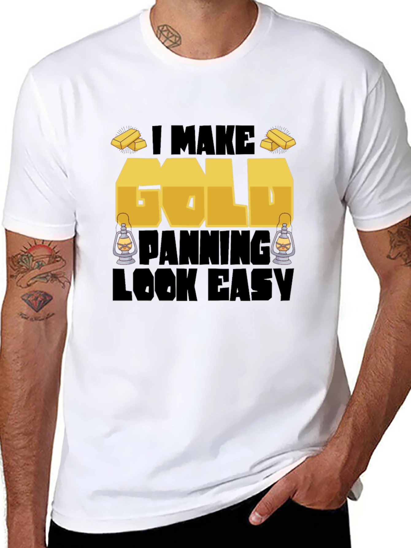 Gold Panning T-Shirt: I Make Gold Panning Look Easy