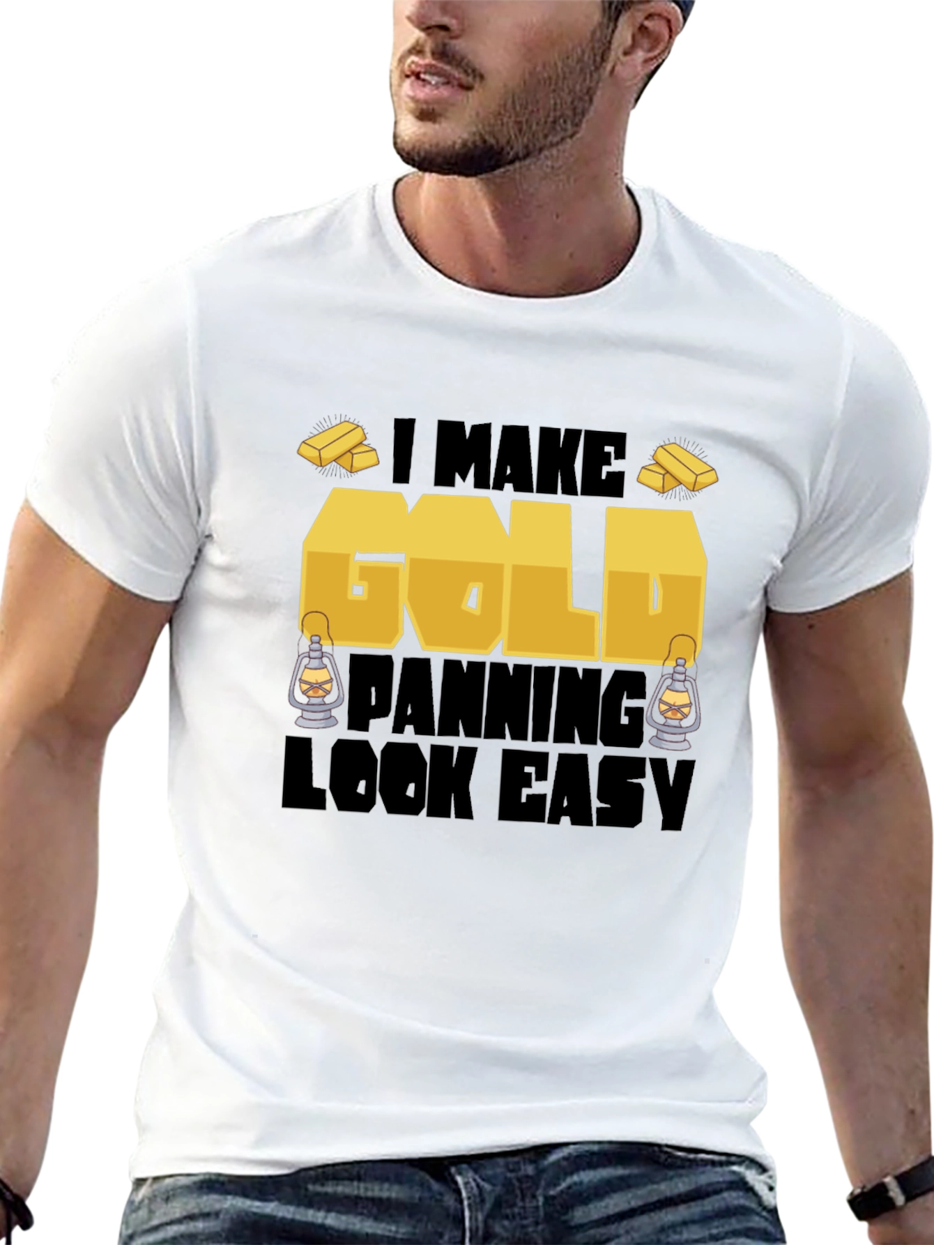 Gold Panning T-Shirt: I Make Gold Panning Look Easy