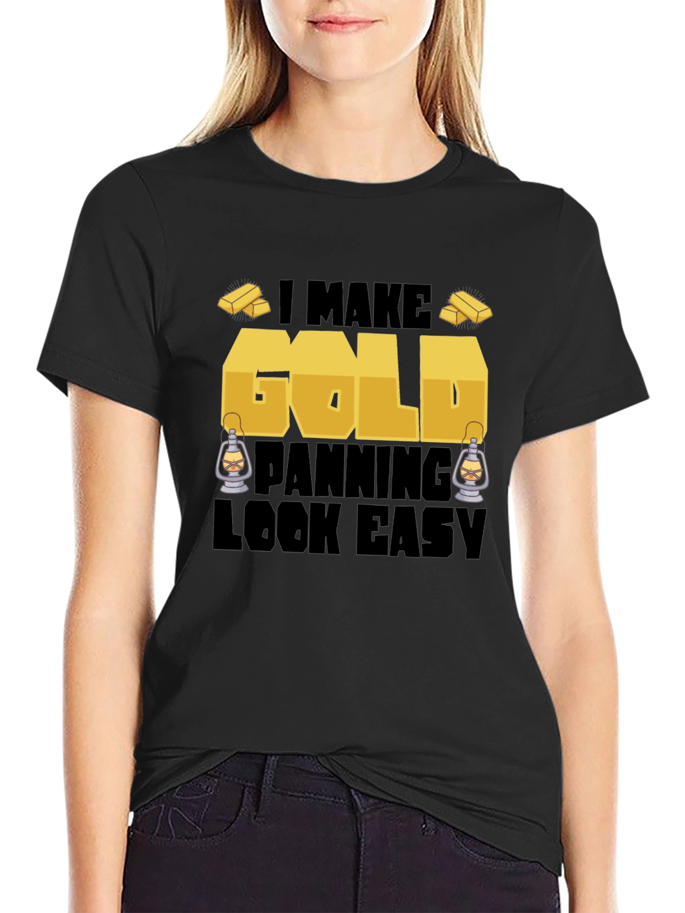 Gold Panning T-Shirt: I Make Gold Panning Look Easy